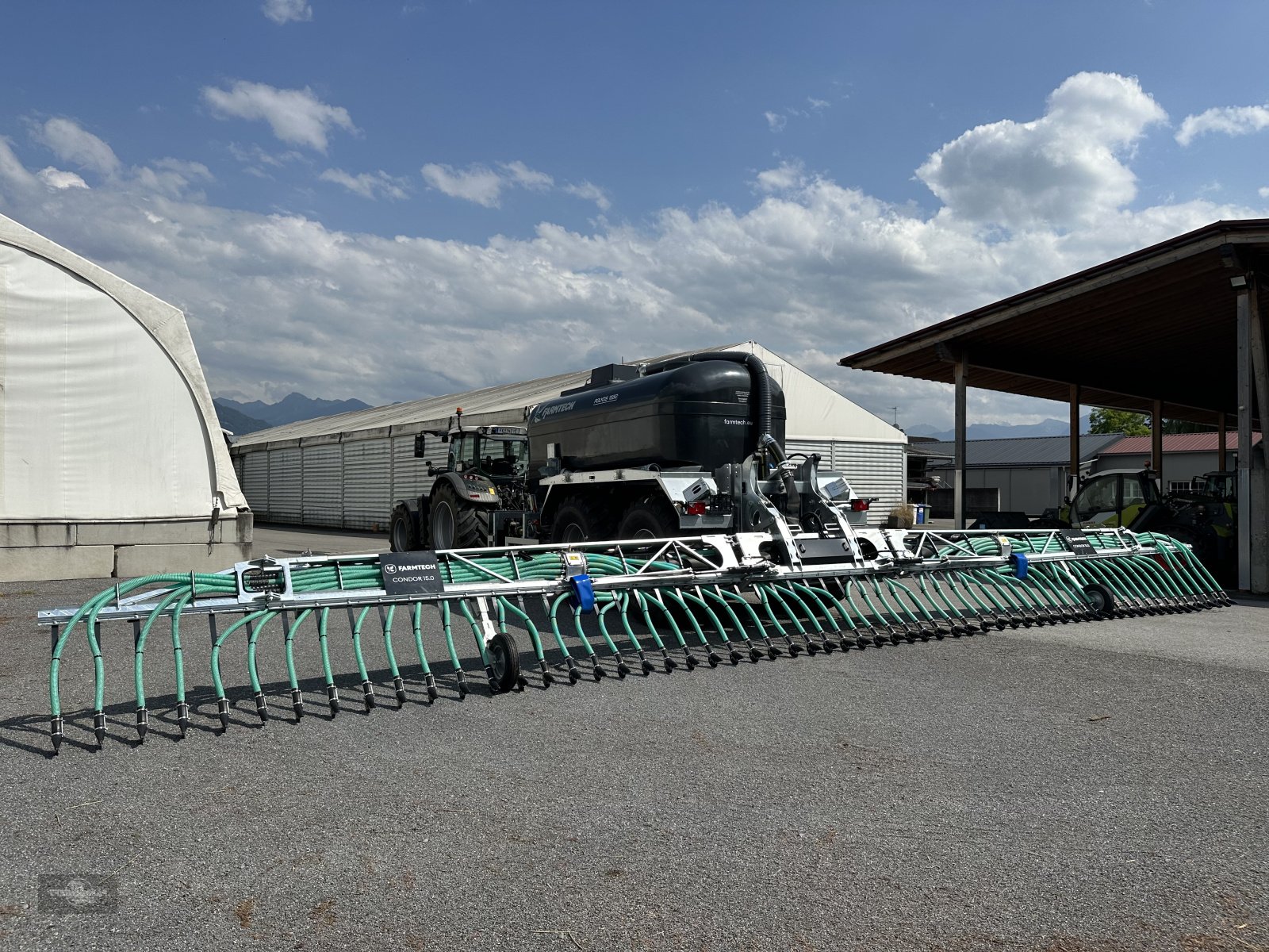 Pumpfass del tipo Farmtech Polycis 1550 Schleppschuhfass 15 m Sonderpreis Aktion, Neumaschine In Rankweil (Immagine 9)