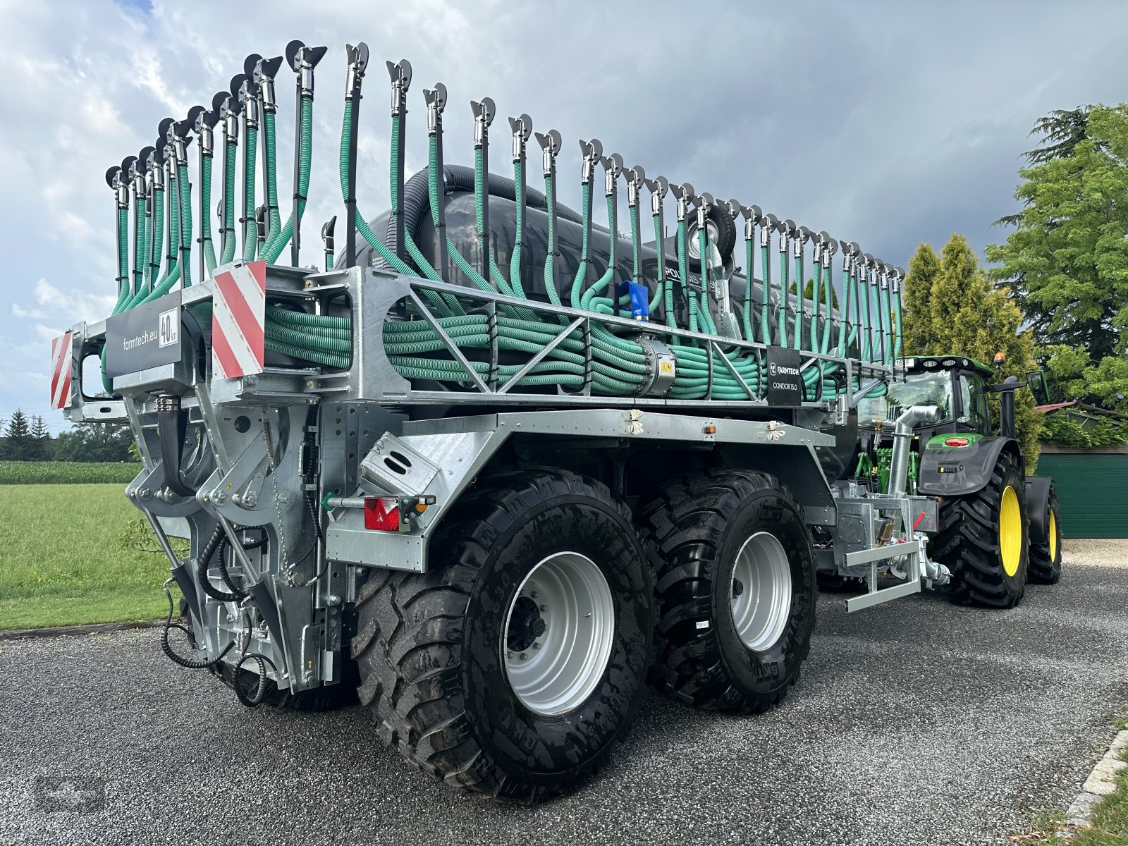 Pumpfass del tipo Farmtech Polycis 1550 Schleppschuhfass 15 m Sonderpreis Aktion, Neumaschine In Rankweil (Immagine 27)