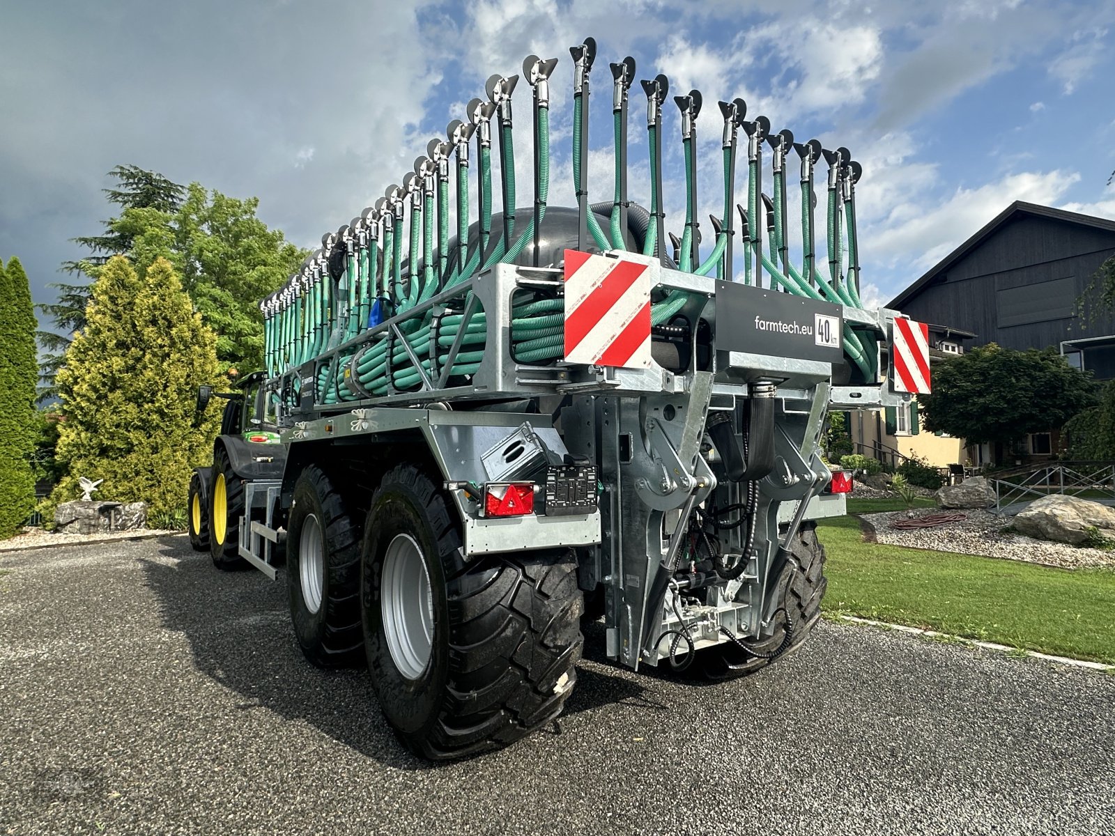 Pumpfass del tipo Farmtech Polycis 1550 Schleppschuhfass 15 m Sonderpreis Aktion, Neumaschine In Rankweil (Immagine 30)