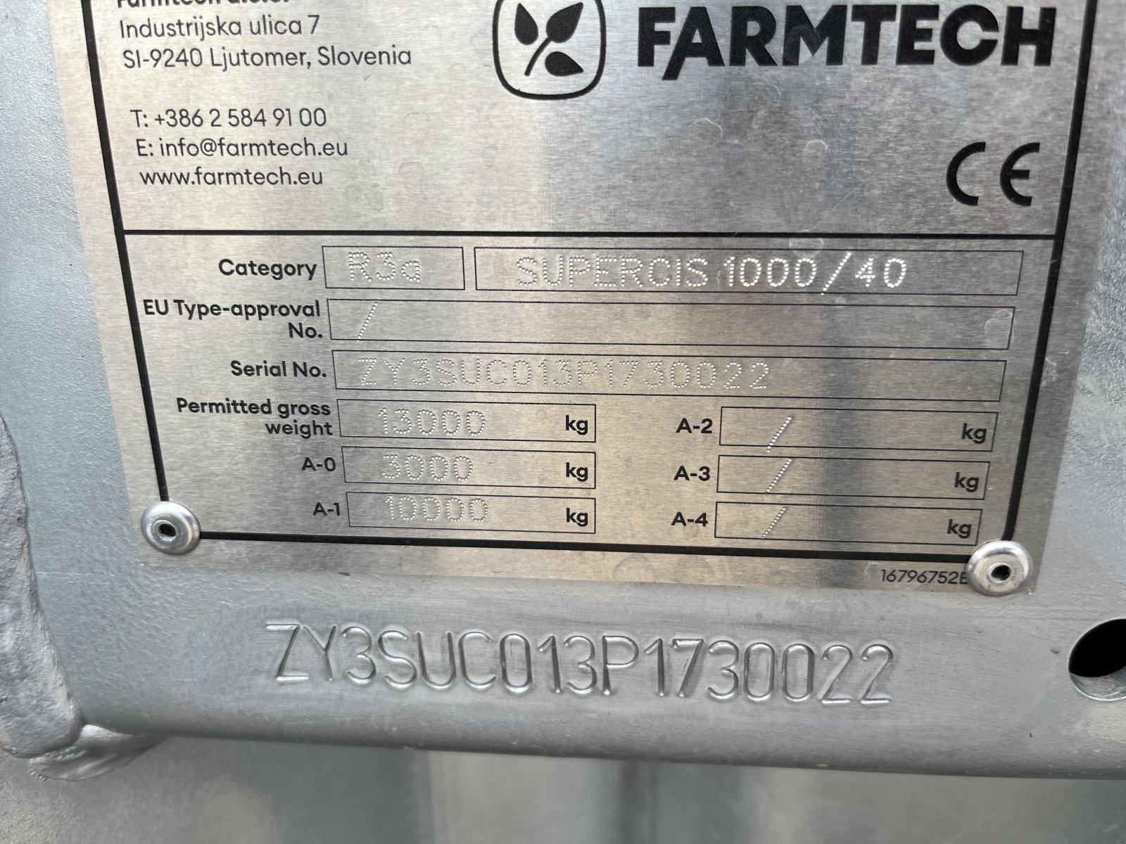 Pumpfass tipa Farmtech Pumptankwagen, Neumaschine u Donaueschingen (Slika 6)