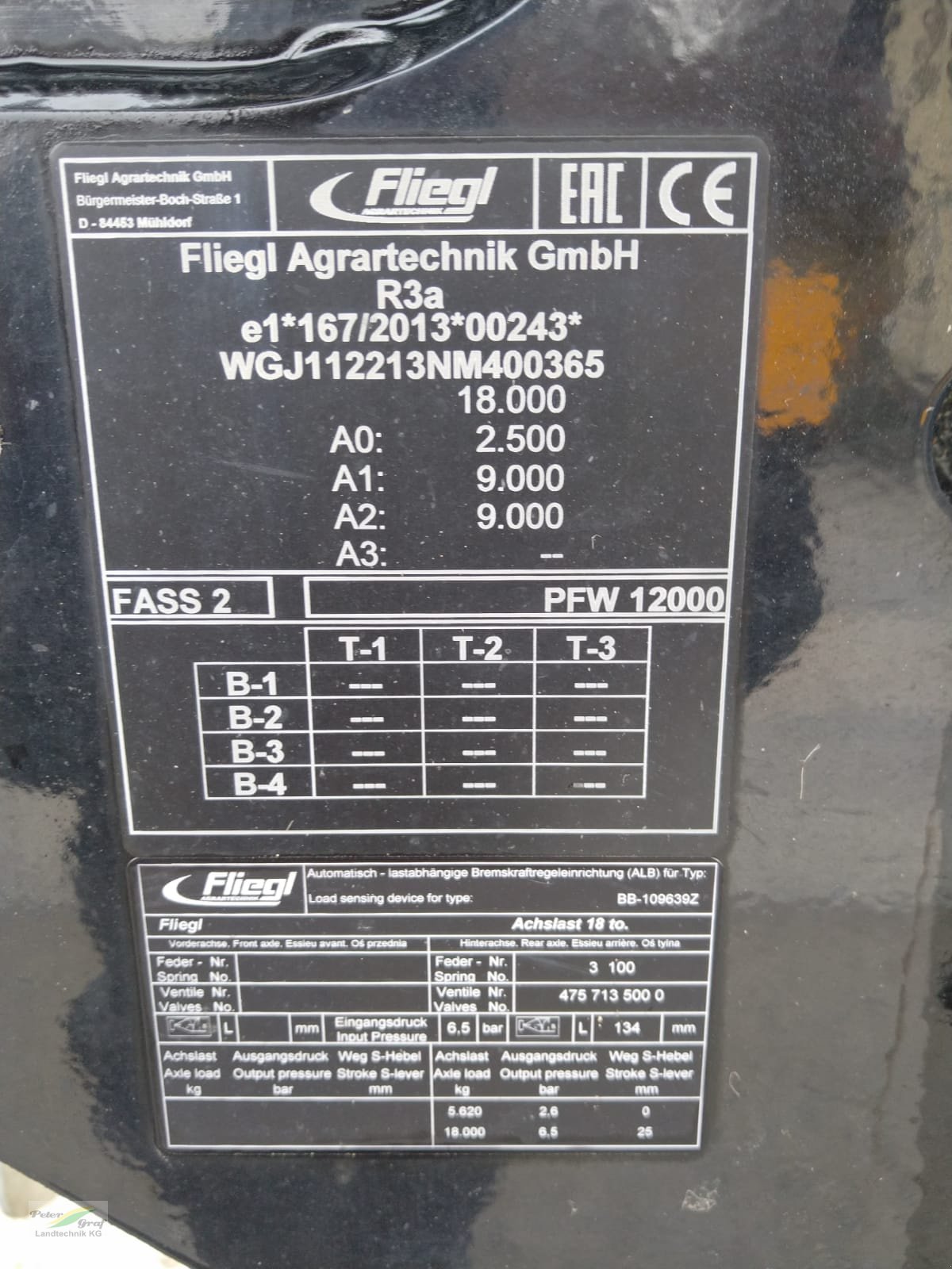 Pumpfass za tip Fliegl PFW 12000 DUO-LINE Plus Zweikammersystem, Gebrauchtmaschine u Pegnitz-Bronn (Slika 11)