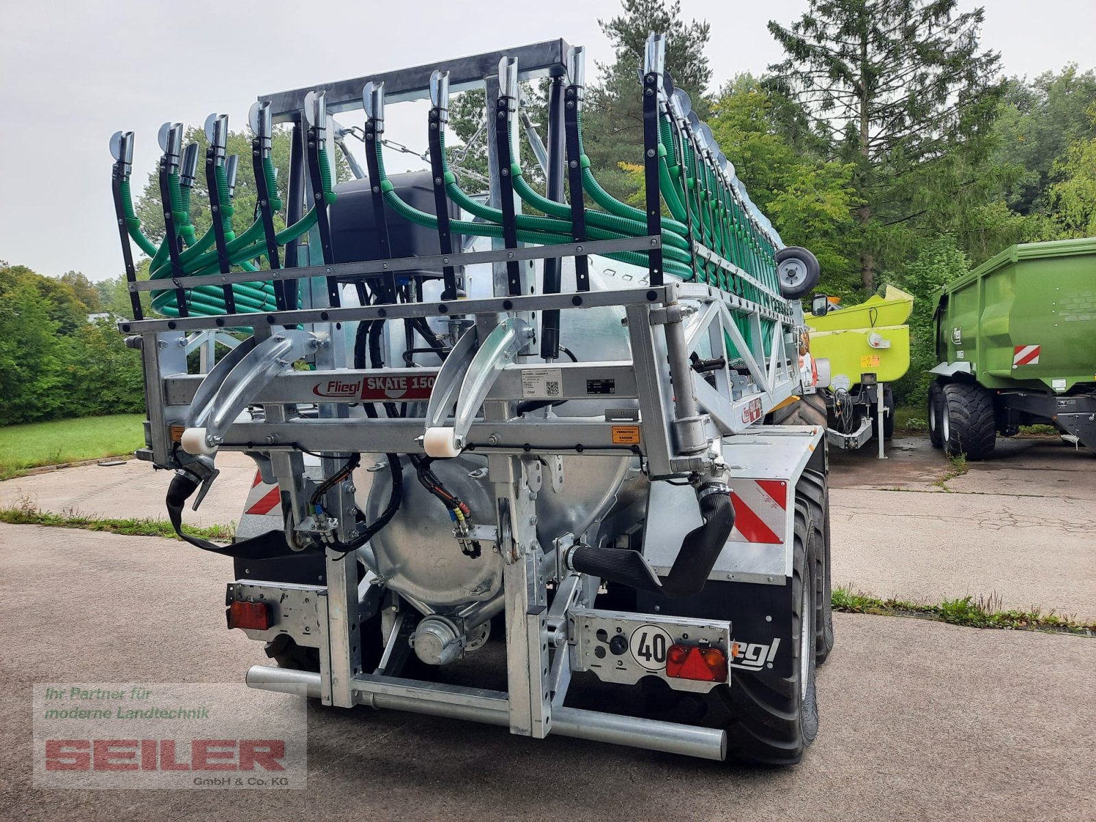 Pumpfass typu Fliegl PFW 12000 Maxx Line Tandem + Skate 150 12m³ / 15 m, Neumaschine v Ansbach (Obrázek 7)