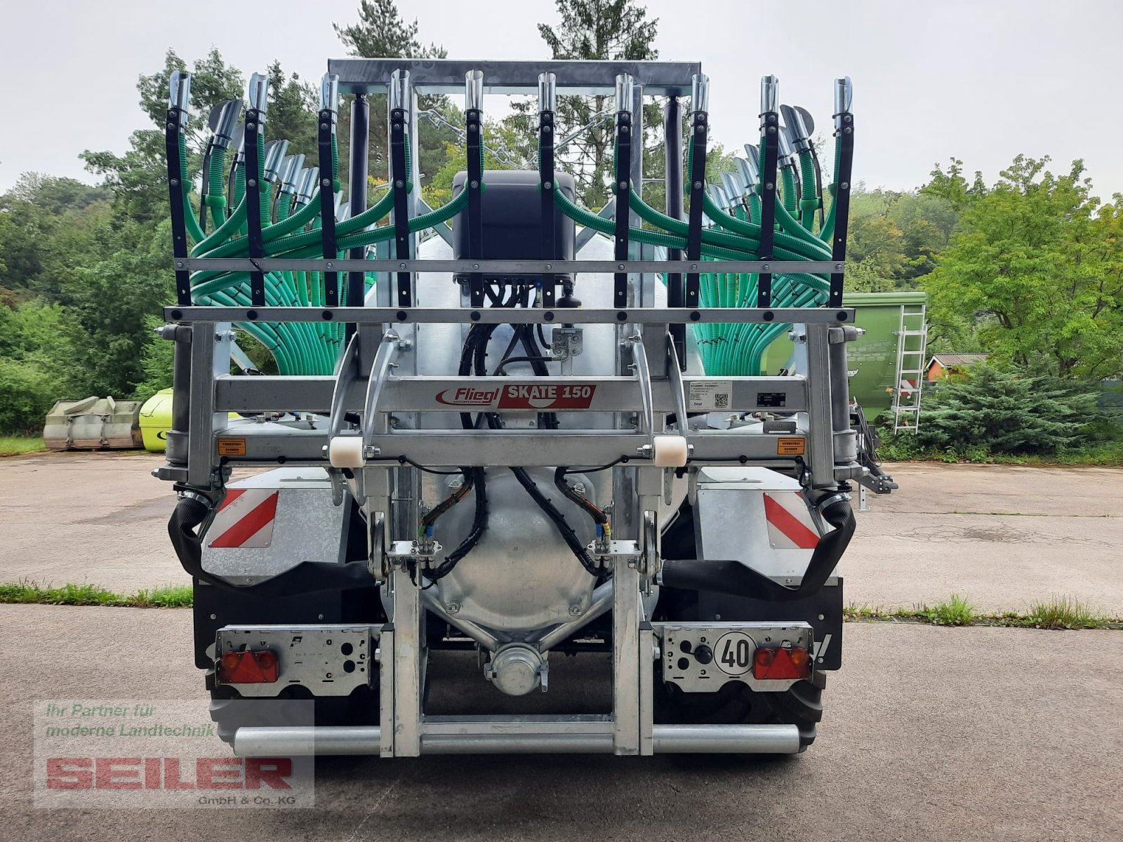 Pumpfass typu Fliegl PFW 12000 Maxx Line Tandem + Skate 150 12m³ / 15 m, Neumaschine v Ansbach (Obrázek 8)