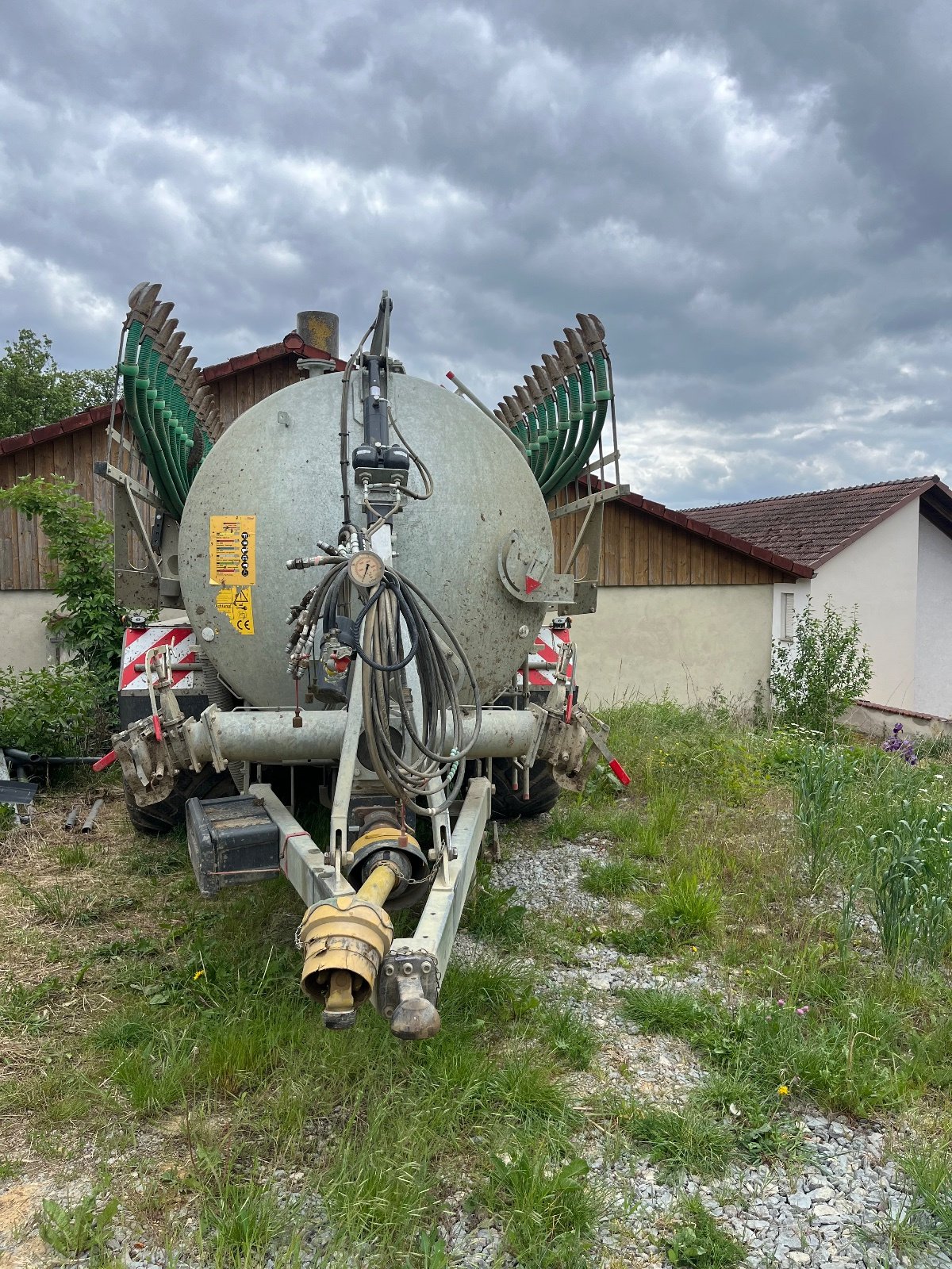 Pumpfass des Typs Fliegl PFW 12000, Gebrauchtmaschine in meeder (Bild 1)