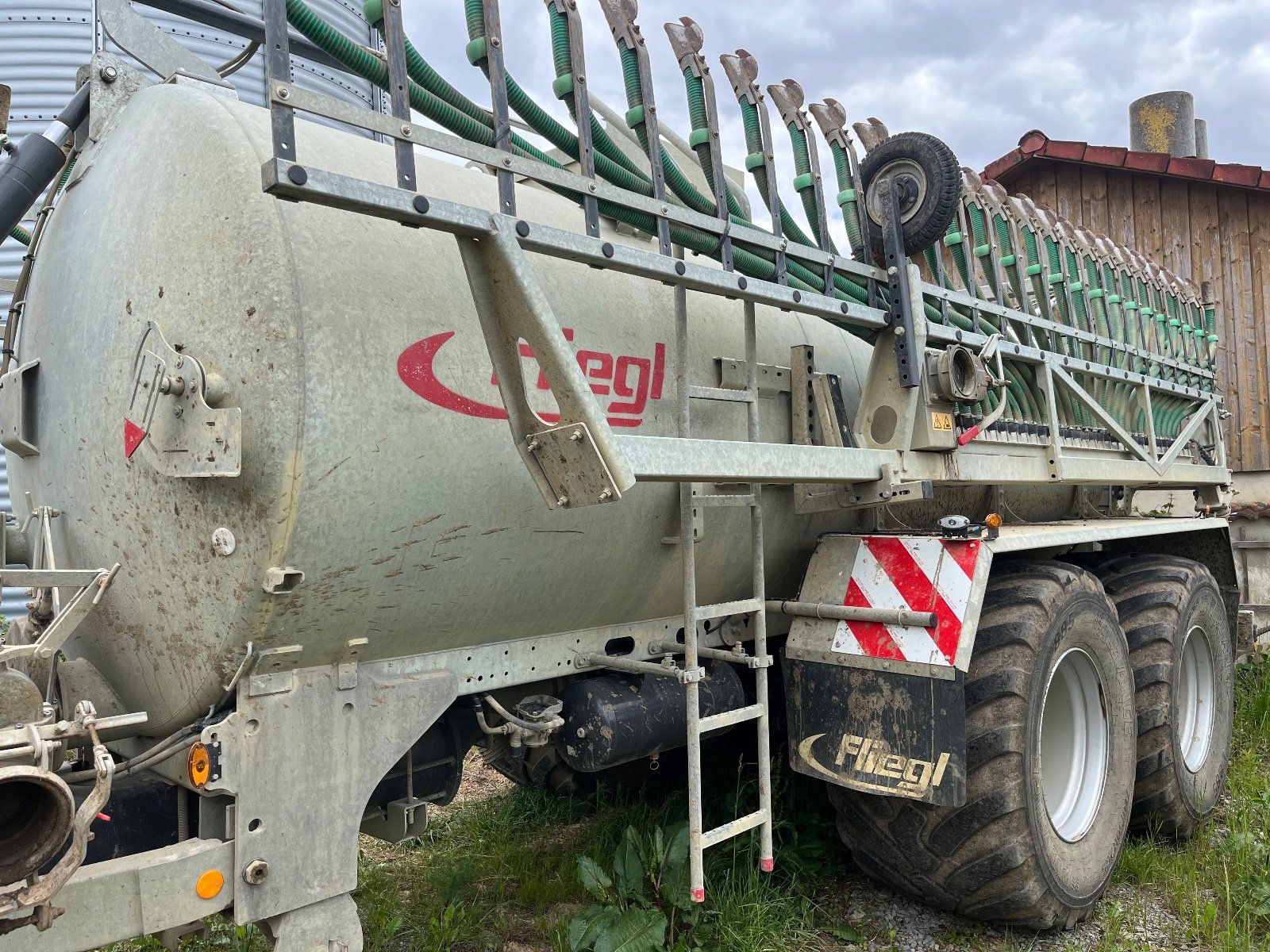 Pumpfass des Typs Fliegl PFW 12000, Gebrauchtmaschine in meeder (Bild 3)