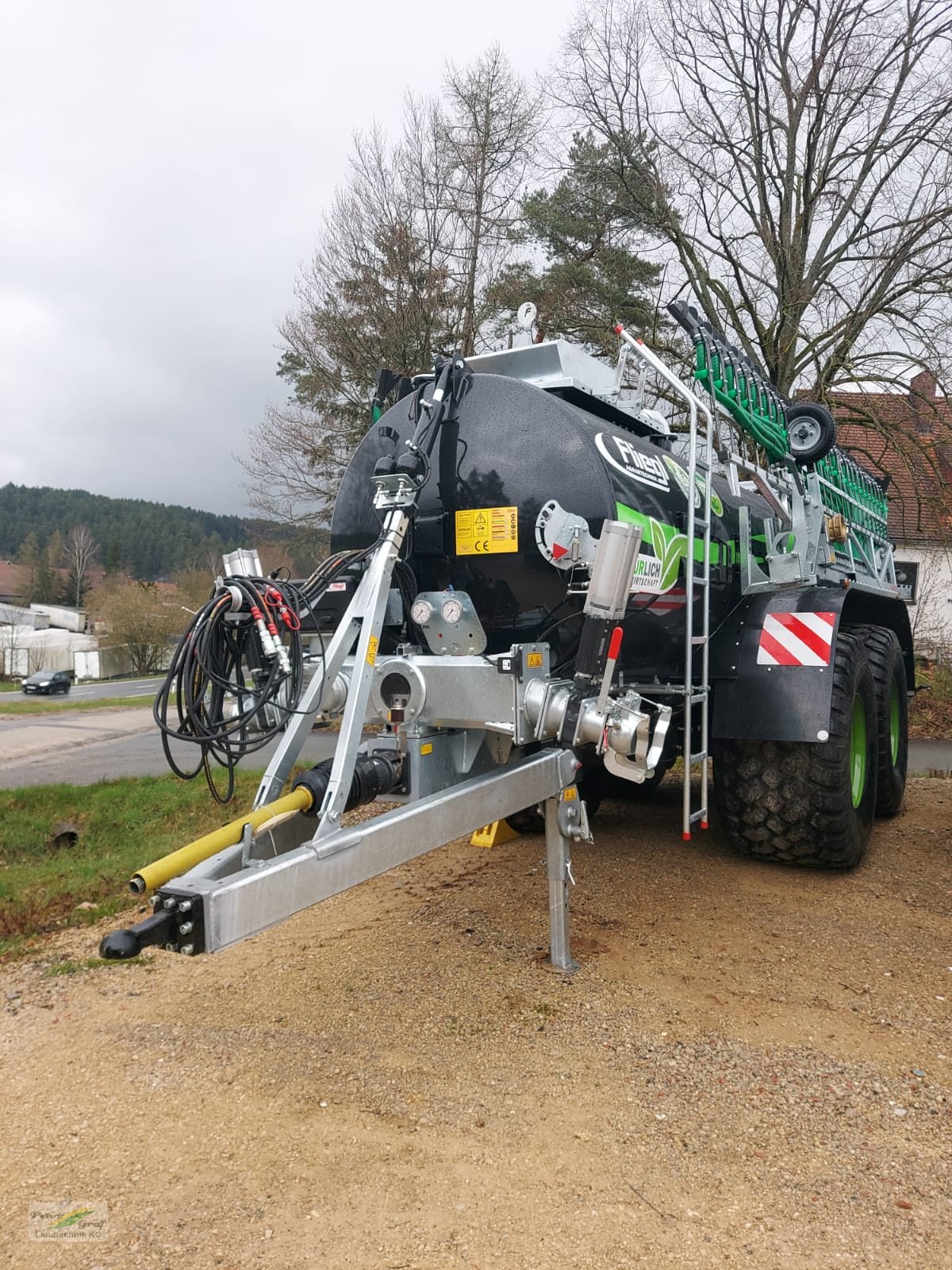 Pumpfass des Typs Fliegl PFW 14000 JUMBO Line Plus Tandem, Neumaschine in Pegnitz-Bronn (Bild 1)