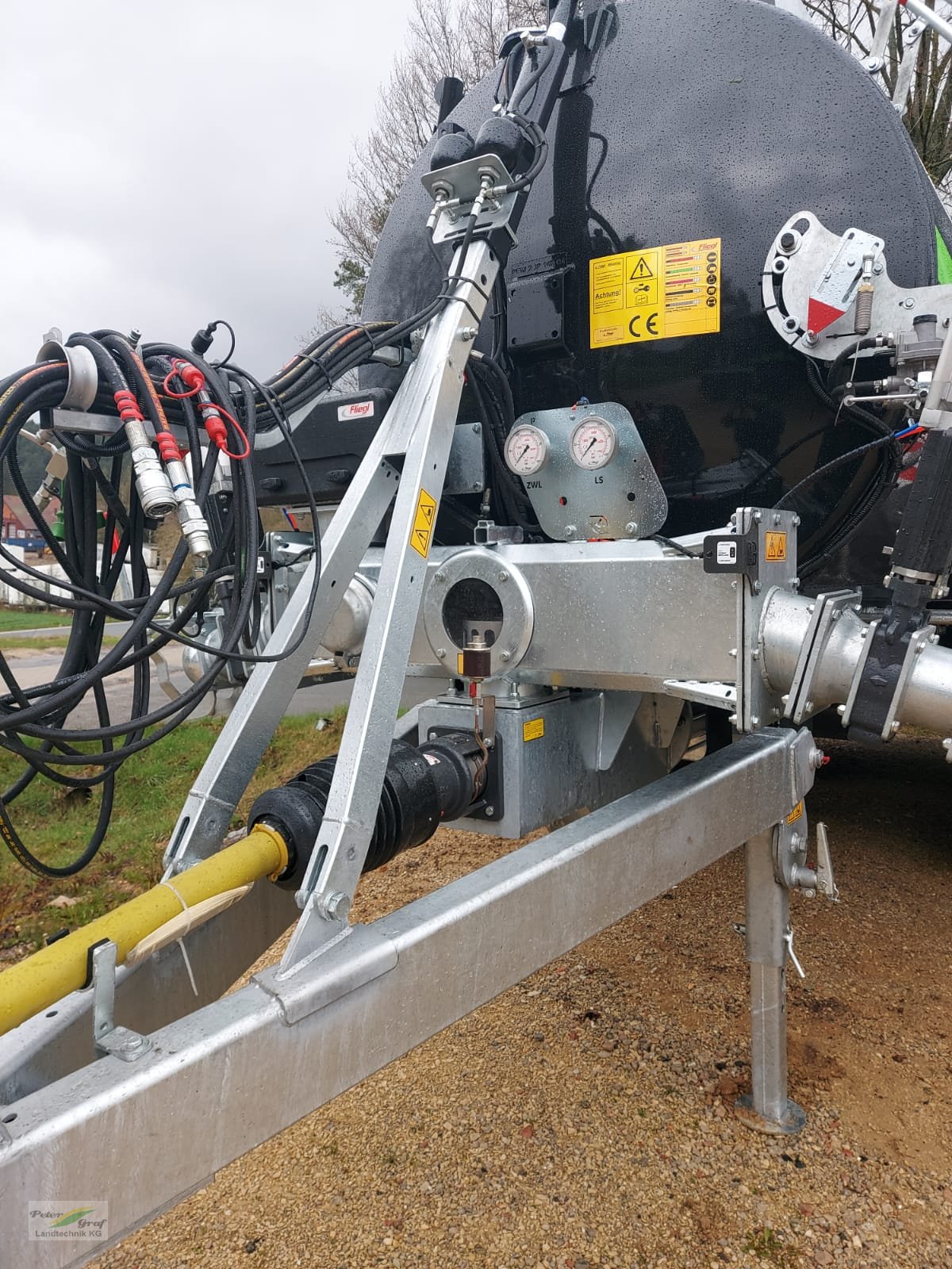 Pumpfass des Typs Fliegl PFW 14000 JUMBO Line Plus Tandem, Neumaschine in Pegnitz-Bronn (Bild 3)