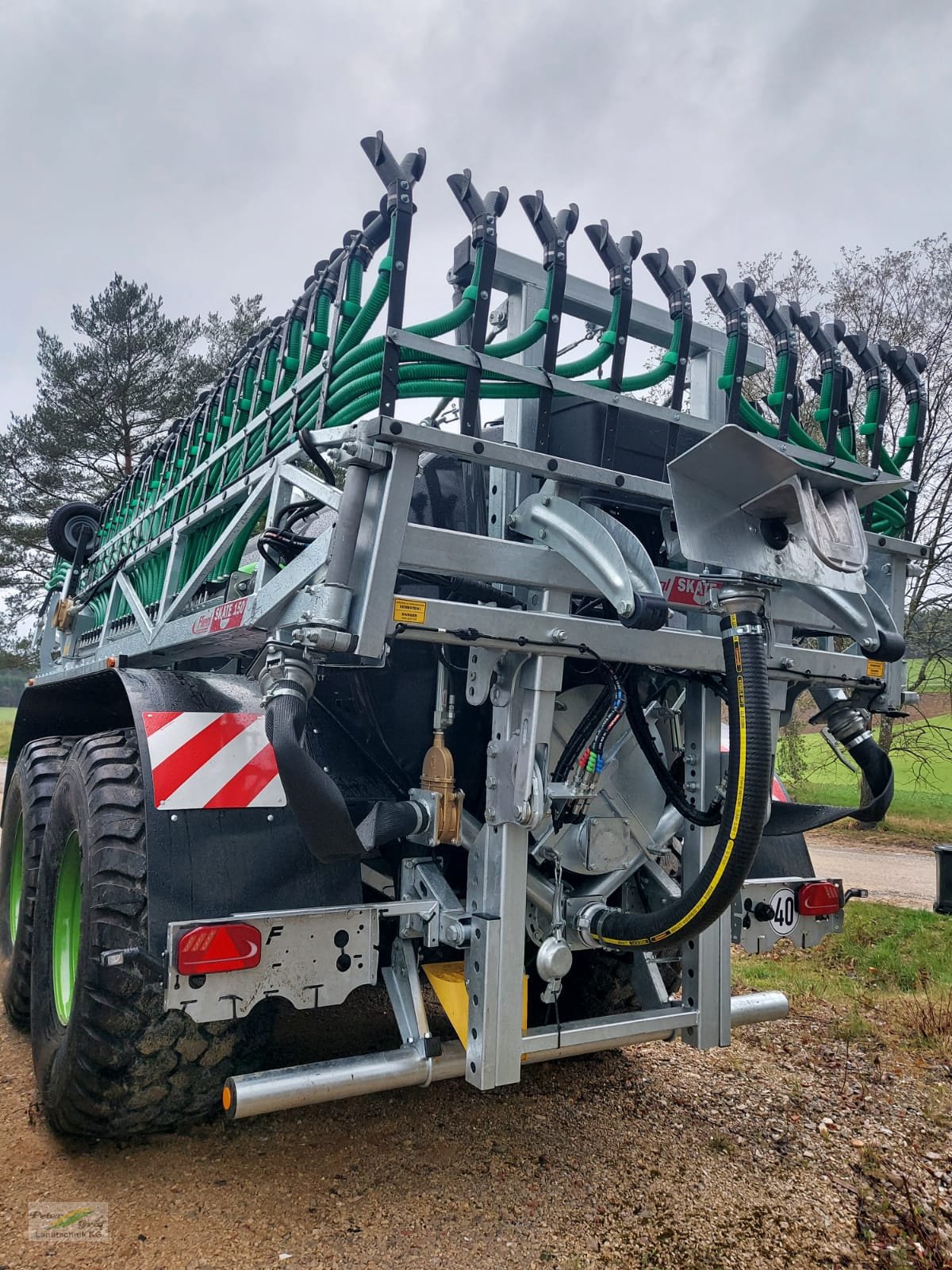 Pumpfass des Typs Fliegl PFW 14000 JUMBO Line Plus Tandem, Neumaschine in Pegnitz-Bronn (Bild 6)