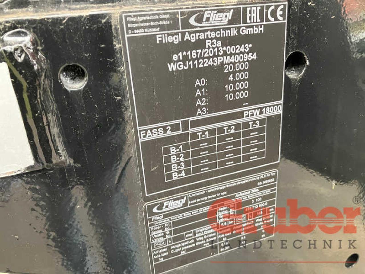 Pumpfass del tipo Fliegl PFW 18000 Maxx Line, Neumaschine In Hartkirchen (Immagine 15)