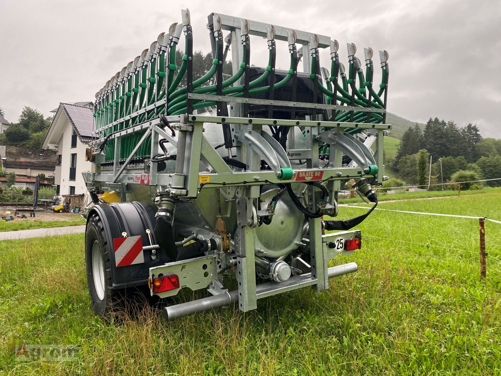 Pumpfass tip Fliegl PFW 8600 MAXX Line + Skate 90, Neumaschine in Meißenheim-Kürzell (Poză 6)