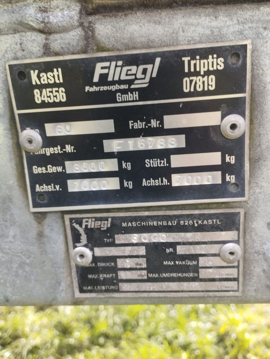 Pumpfass del tipo Fliegl Sonstiges, Gebrauchtmaschine In Burgkirchen (Immagine 2)