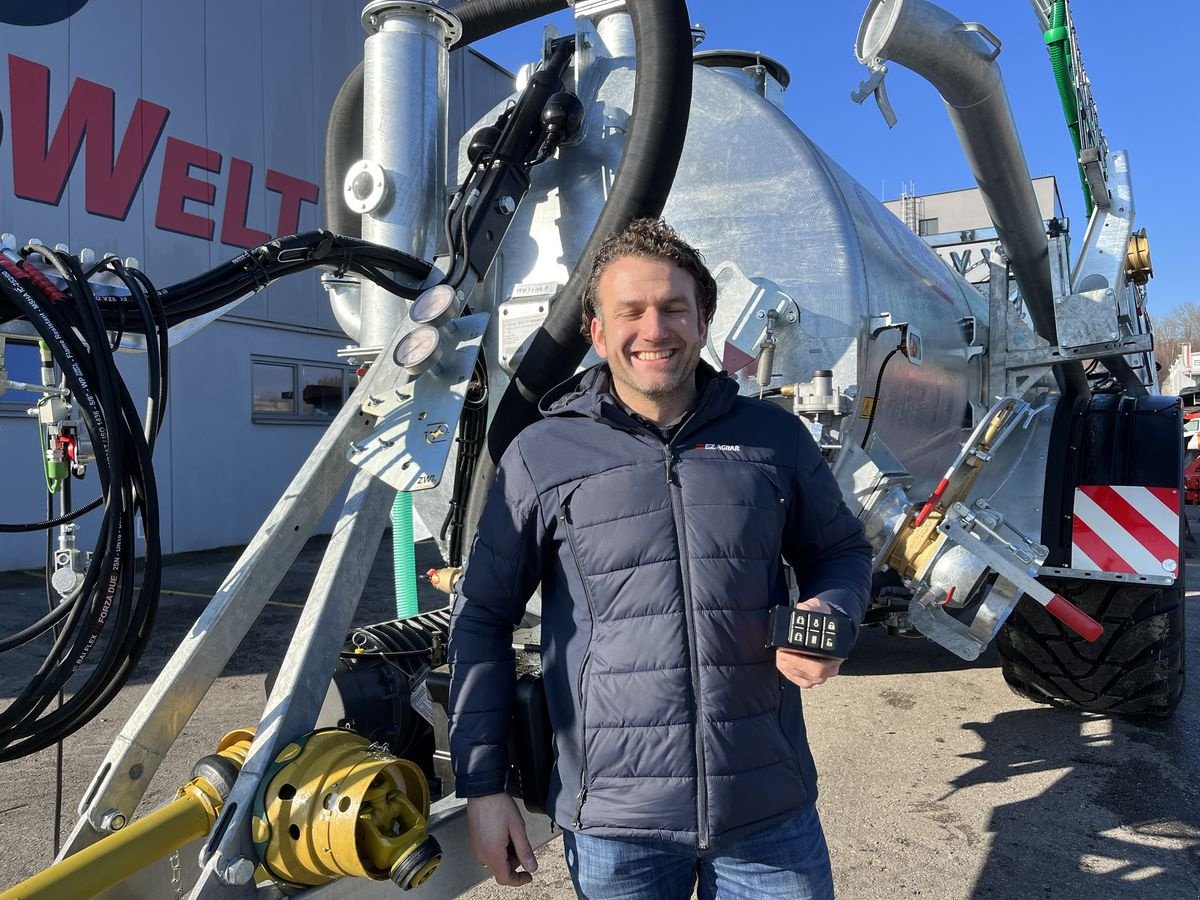 Pumpfass typu Fliegl VFW 10600 JUMBO Line Einachs mit SKATE120, Neumaschine v Wallern (Obrázek 13)