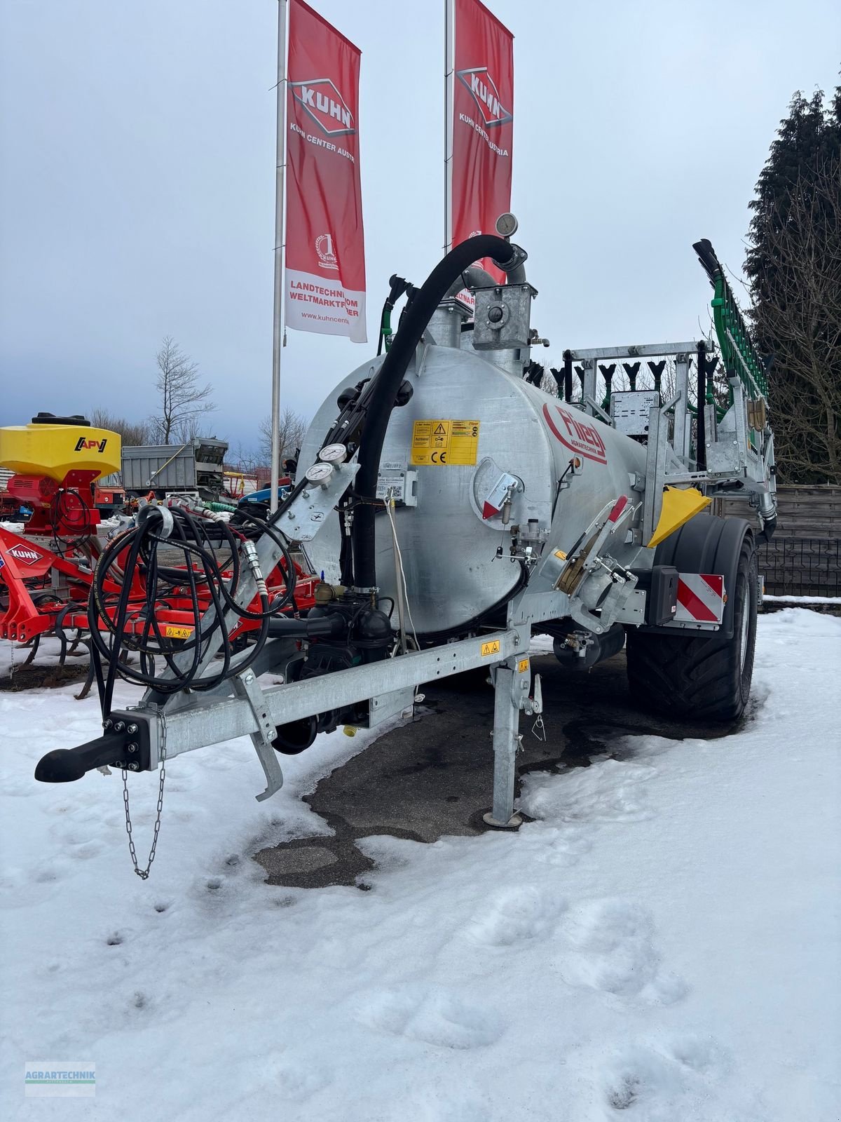 Pumpfass Türe ait Fliegl VFW 6200 Jumbo Line mit Skate 90, Gebrauchtmaschine içinde Pettenbach (resim 5)