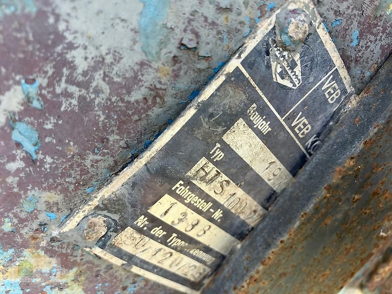 Pumpfass tipa Fortschritt HTS 100.27, Gebrauchtmaschine u Salsitz (Slika 5)