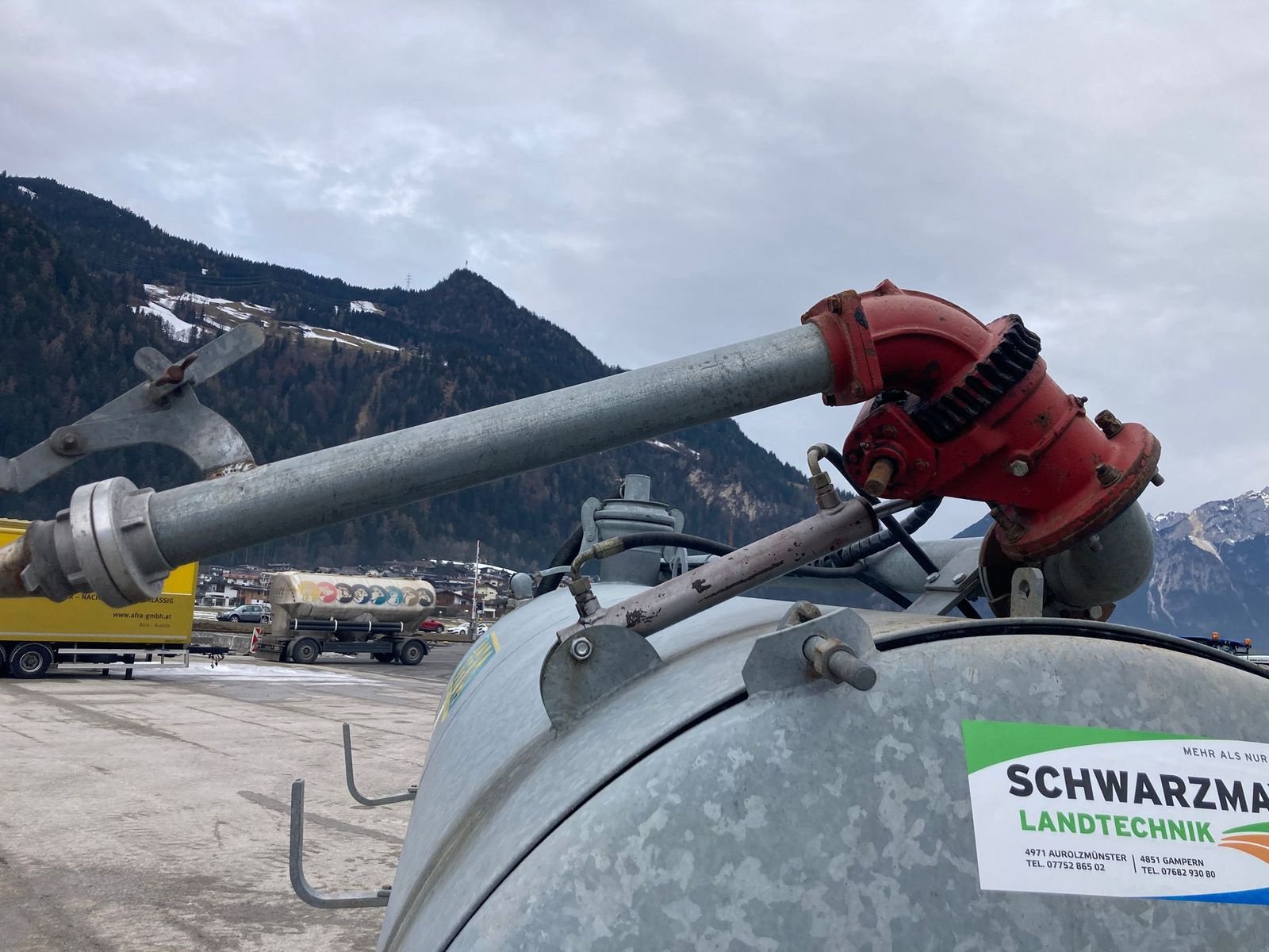 Pumpfass типа GEBA 4000 Liter mit Hochdruck-Güllewerfer, Gebrauchtmaschine в Schlitters (Фотография 14)