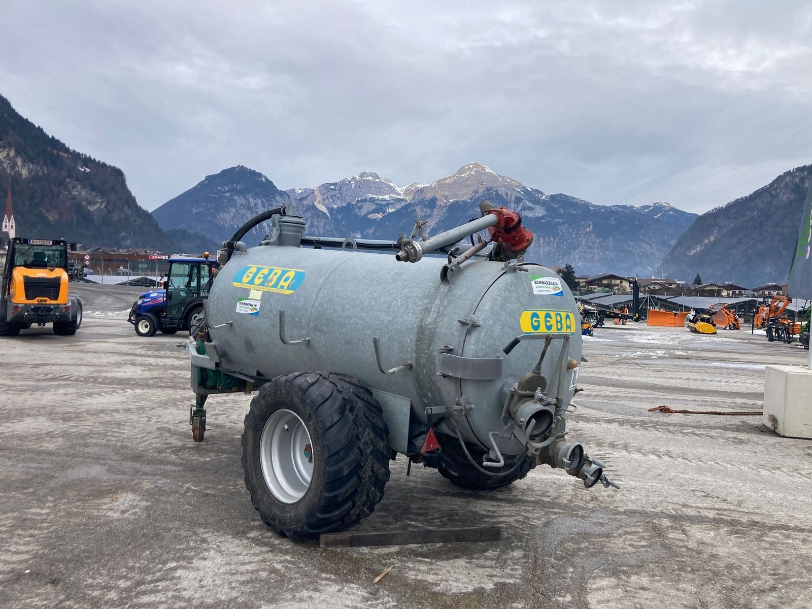 Pumpfass типа GEBA 4000 Liter mit Hochdruck-Güllewerfer, Gebrauchtmaschine в Schlitters (Фотография 8)