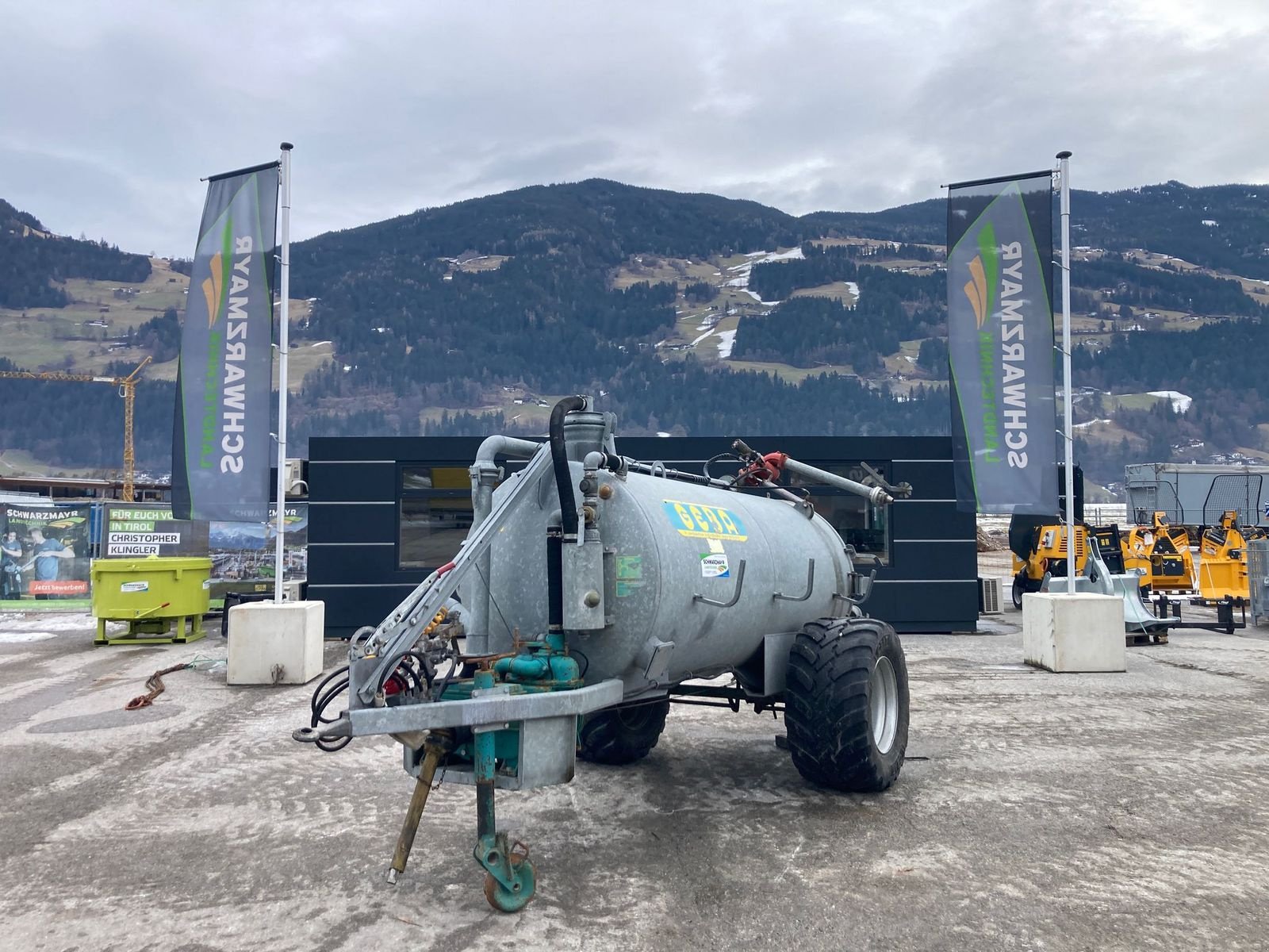 Pumpfass типа GEBA 4000 Liter mit Hochdruck-Güllewerfer, Gebrauchtmaschine в Schlitters (Фотография 1)