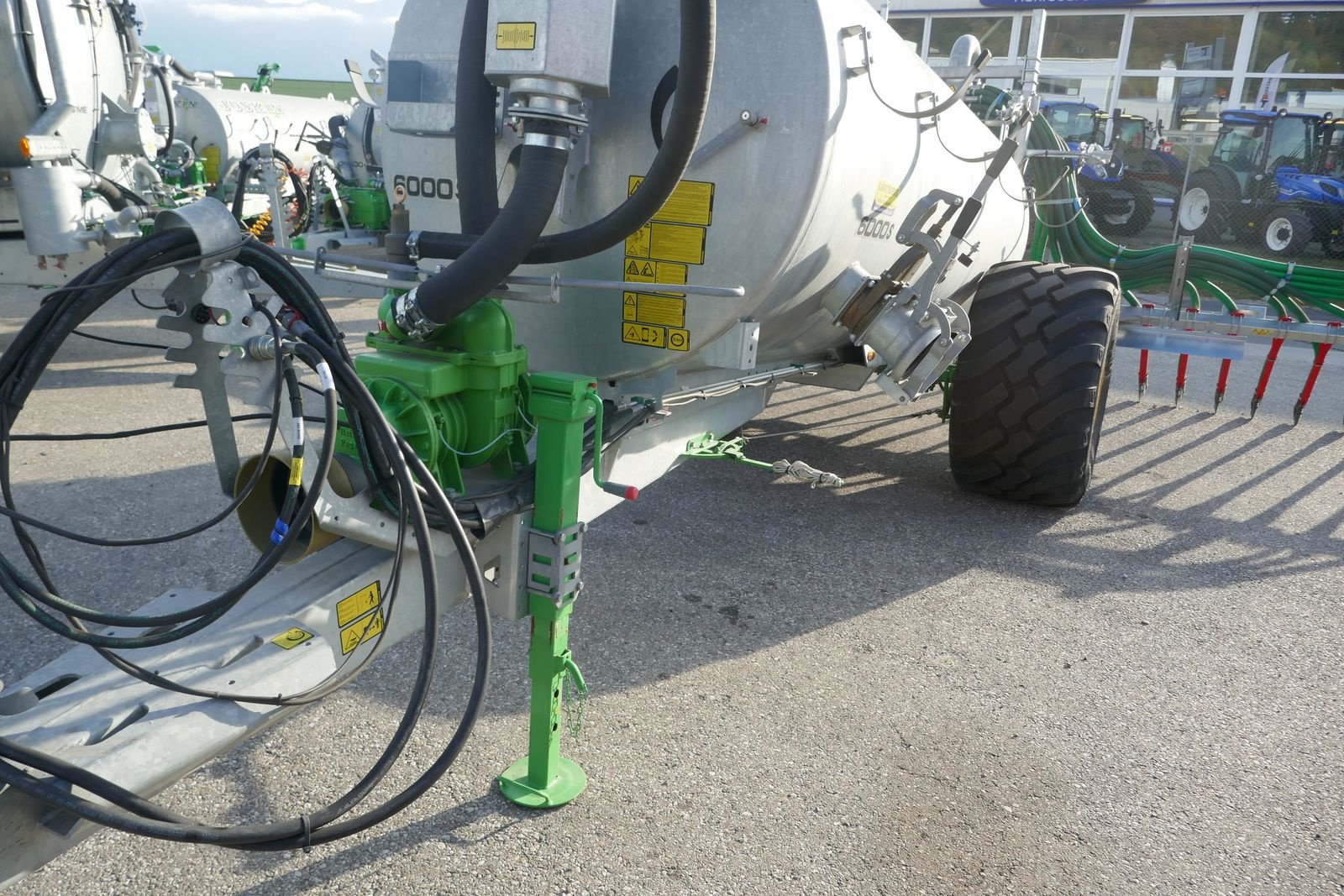 Pumpfass del tipo Joskin Alpina 2 6000 S + Vogelsang UniSpread 7,5 m, Gebrauchtmaschine In Villach (Immagine 4)