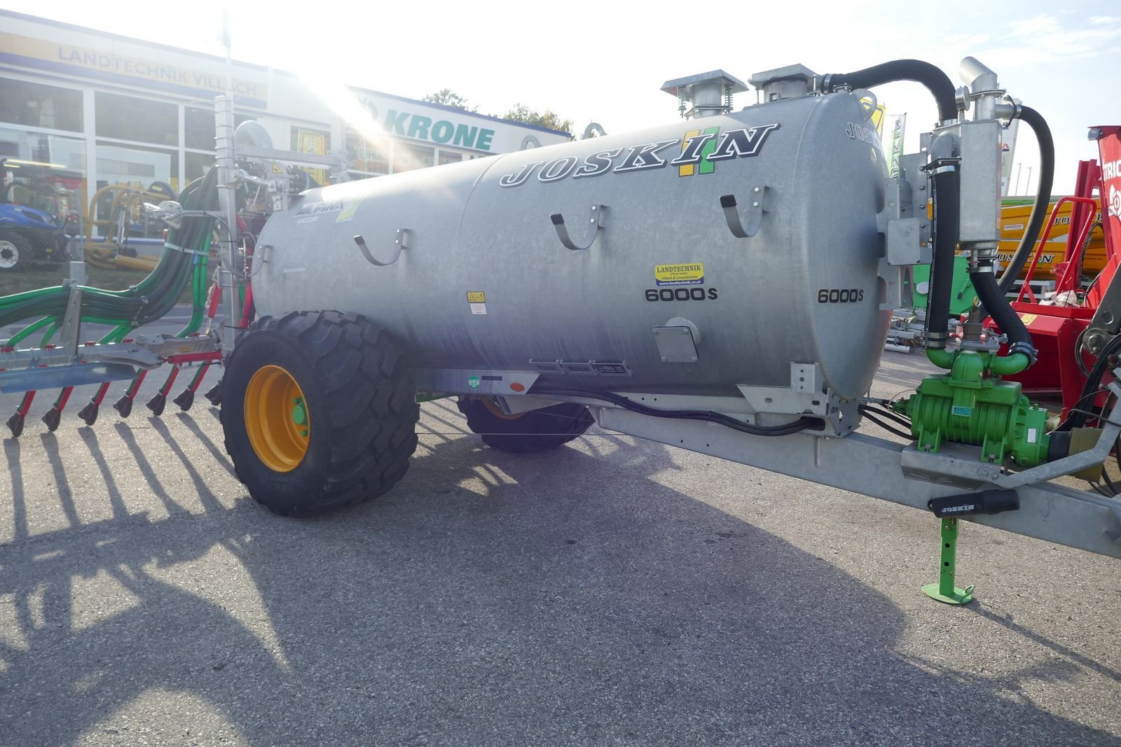 Pumpfass del tipo Joskin Alpina 2 6000 S + Vogelsang UniSpread 7,5 m, Gebrauchtmaschine In Villach (Immagine 7)