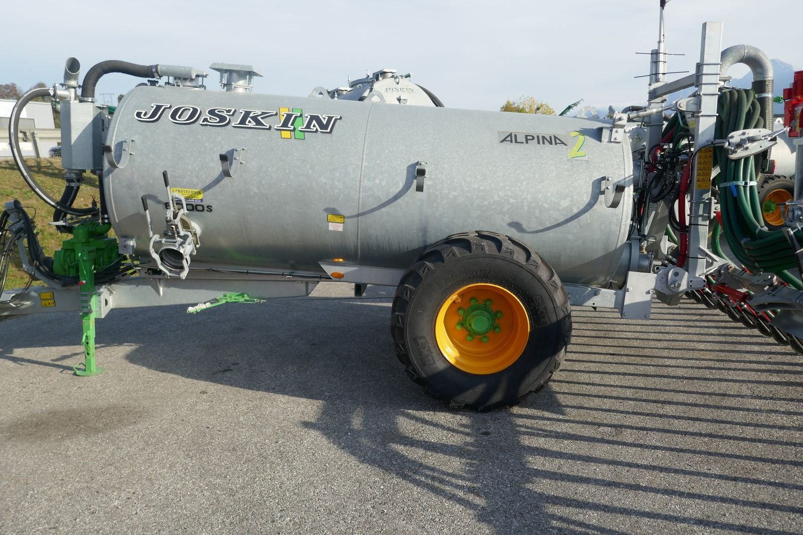 Pumpfass del tipo Joskin Alpina 2 6000 S + Vogelsang UniSpread 7,5 m, Gebrauchtmaschine In Villach (Immagine 2)