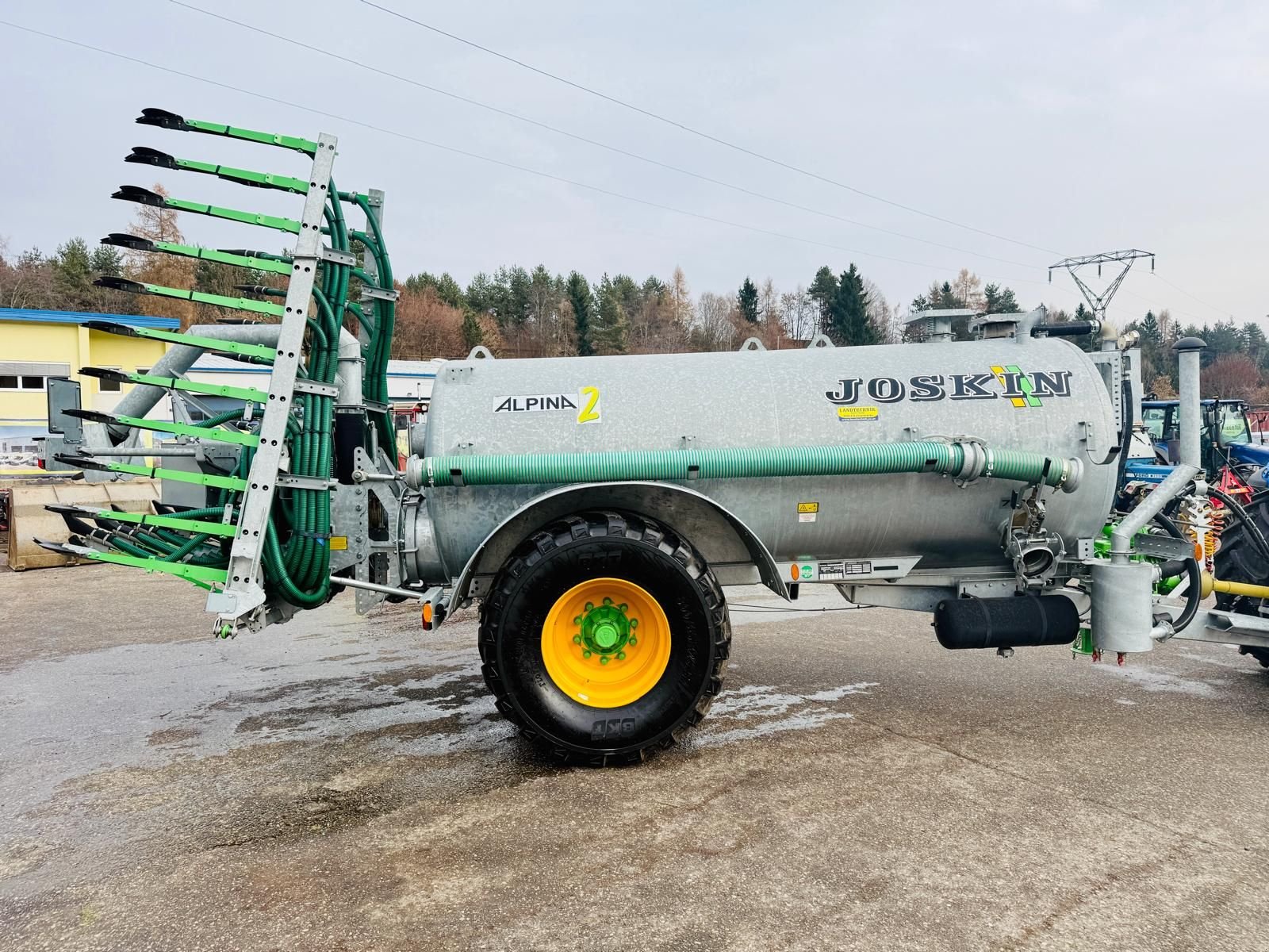 Pumpfass a típus Joskin Alpina 2 7100 S + Schleppschuhverteiler 7,5 m, Gebrauchtmaschine ekkor: Villach (Kép 9)