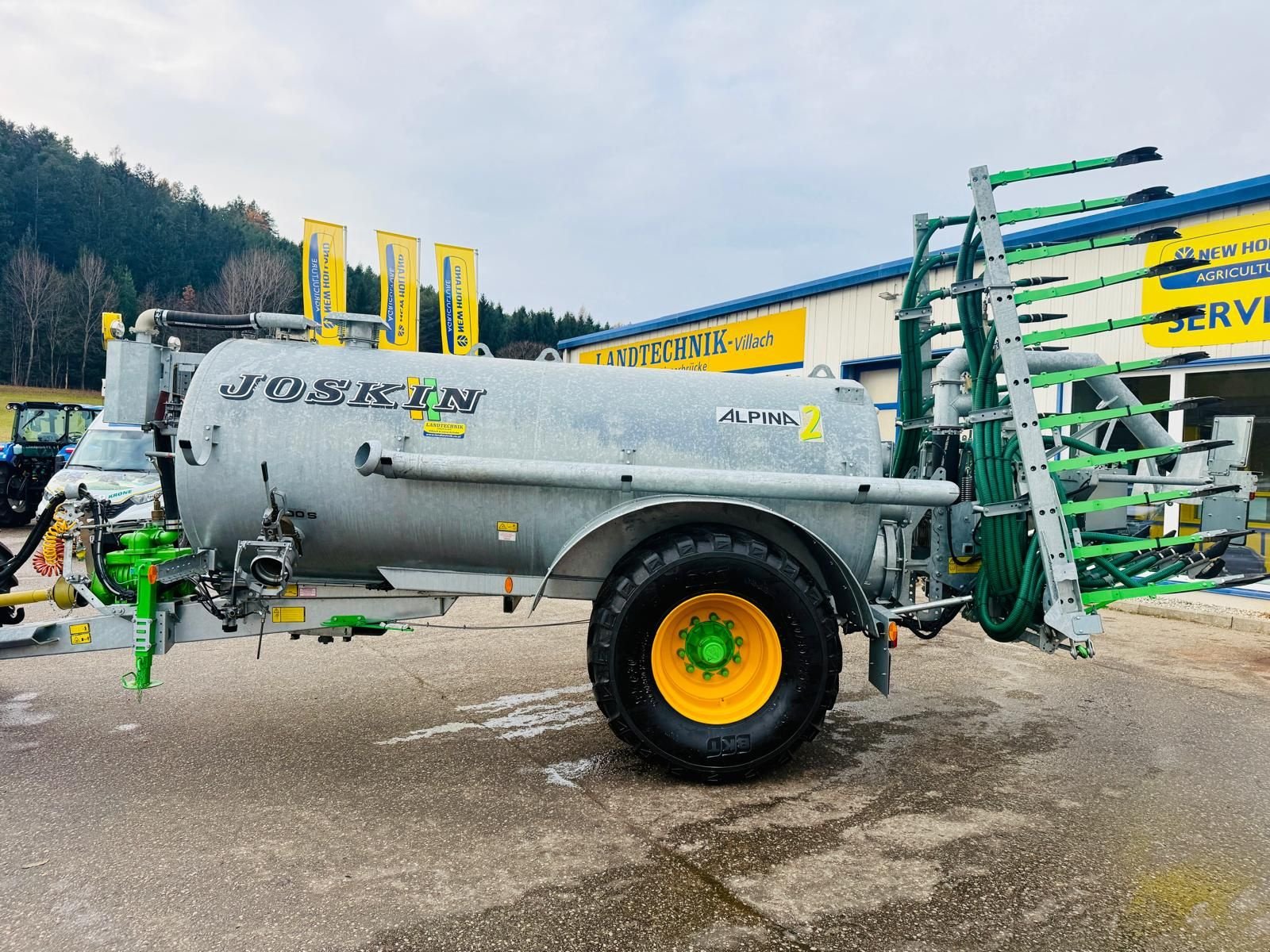 Pumpfass a típus Joskin Alpina 2 7100 S + Schleppschuhverteiler 7,5 m, Gebrauchtmaschine ekkor: Villach (Kép 4)