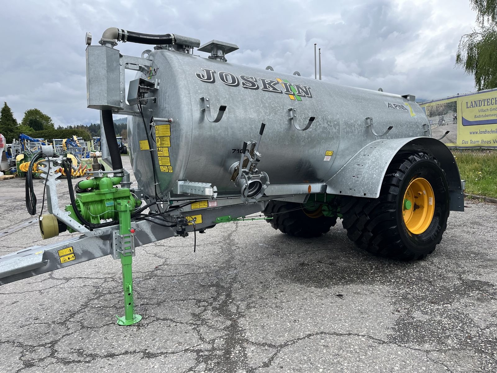 Pumpfass del tipo Joskin Alpina 2 7100 S, Gebrauchtmaschine In Villach (Immagine 8)