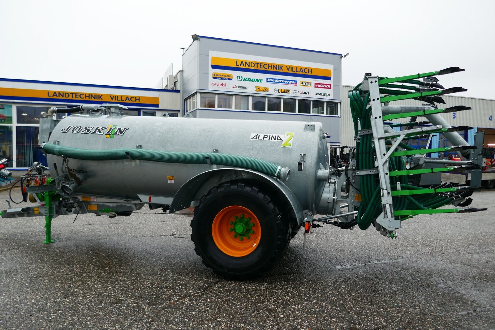 Pumpfass del tipo Joskin Alpina 2 8000 + Pendislide Basic 75/30, Gebrauchtmaschine In Villach (Immagine 19)