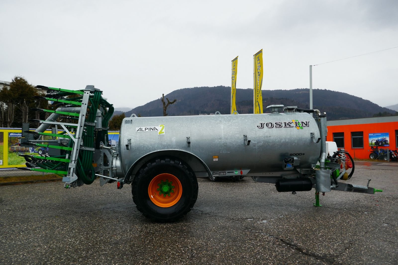 Pumpfass des Typs Joskin Alpina 2 8000 + Pendislide Basic 75/30, Gebrauchtmaschine in Villach (Bild 2)