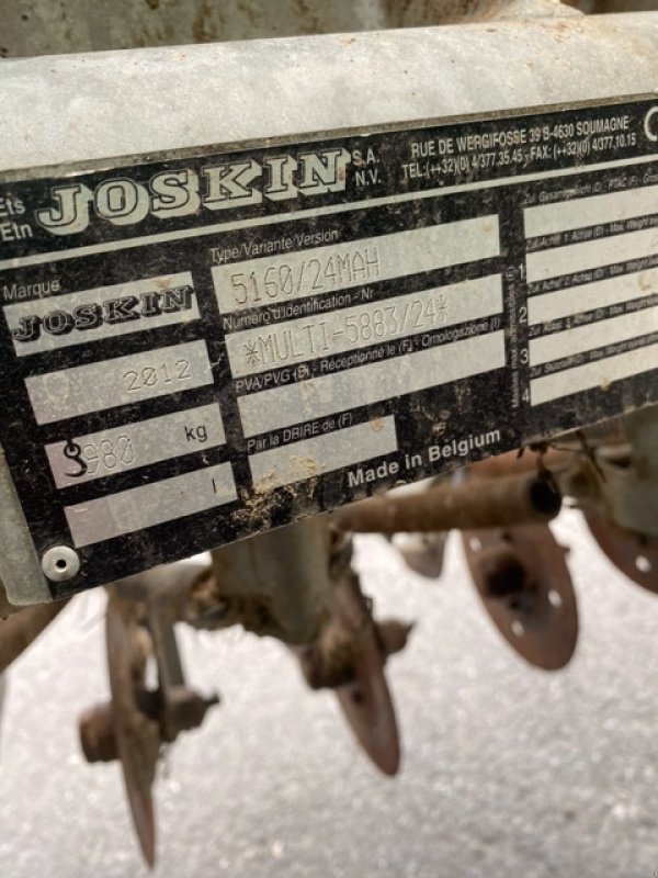 Pumpfass типа Joskin KOMFORT 2, Gebrauchtmaschine в Wargnies Le Grand (Фотография 10)