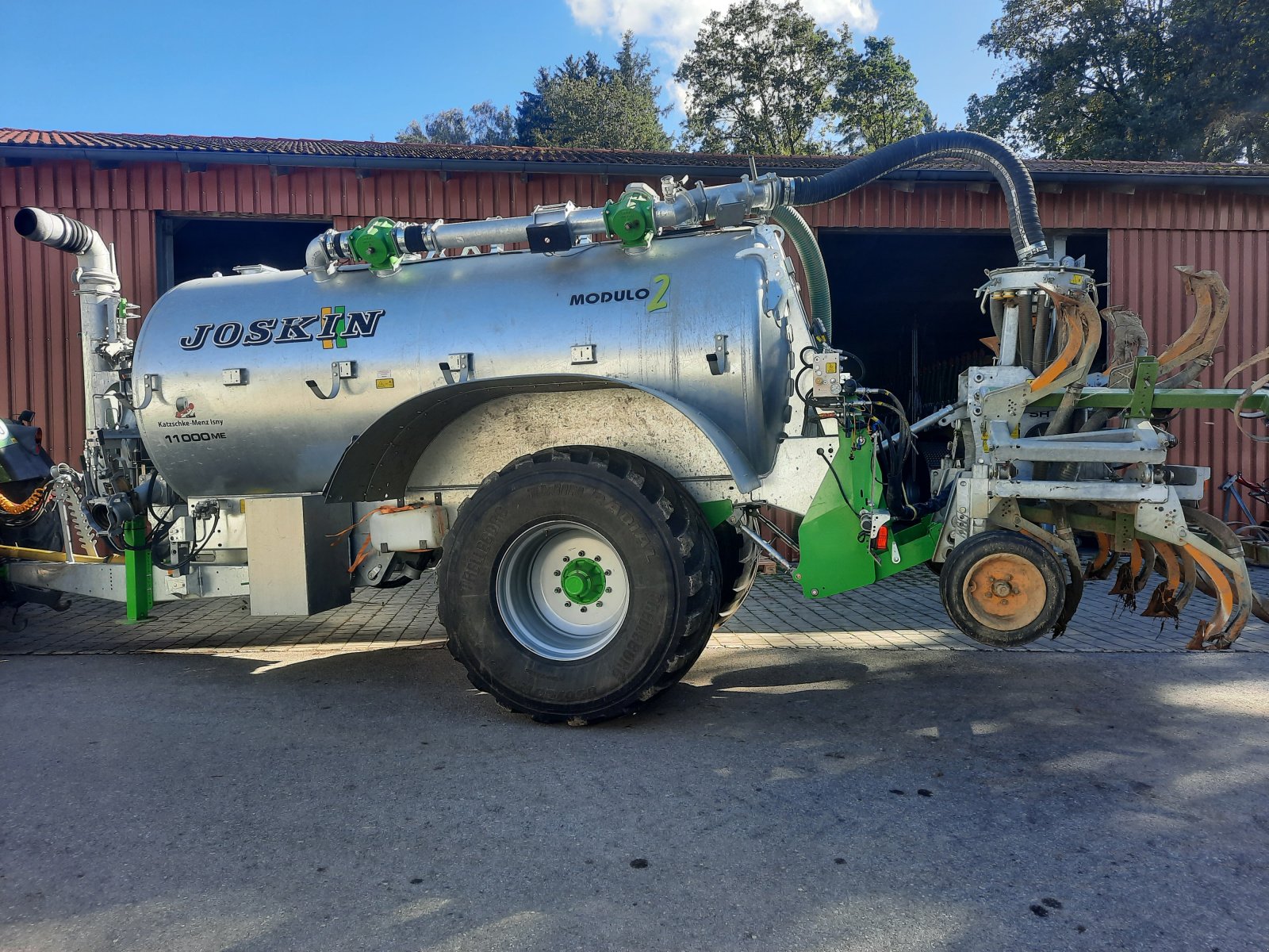 Pumpfass del tipo Joskin Modulo 2 11000 ME, Gebrauchtmaschine In Babenhausen (Immagine 1)