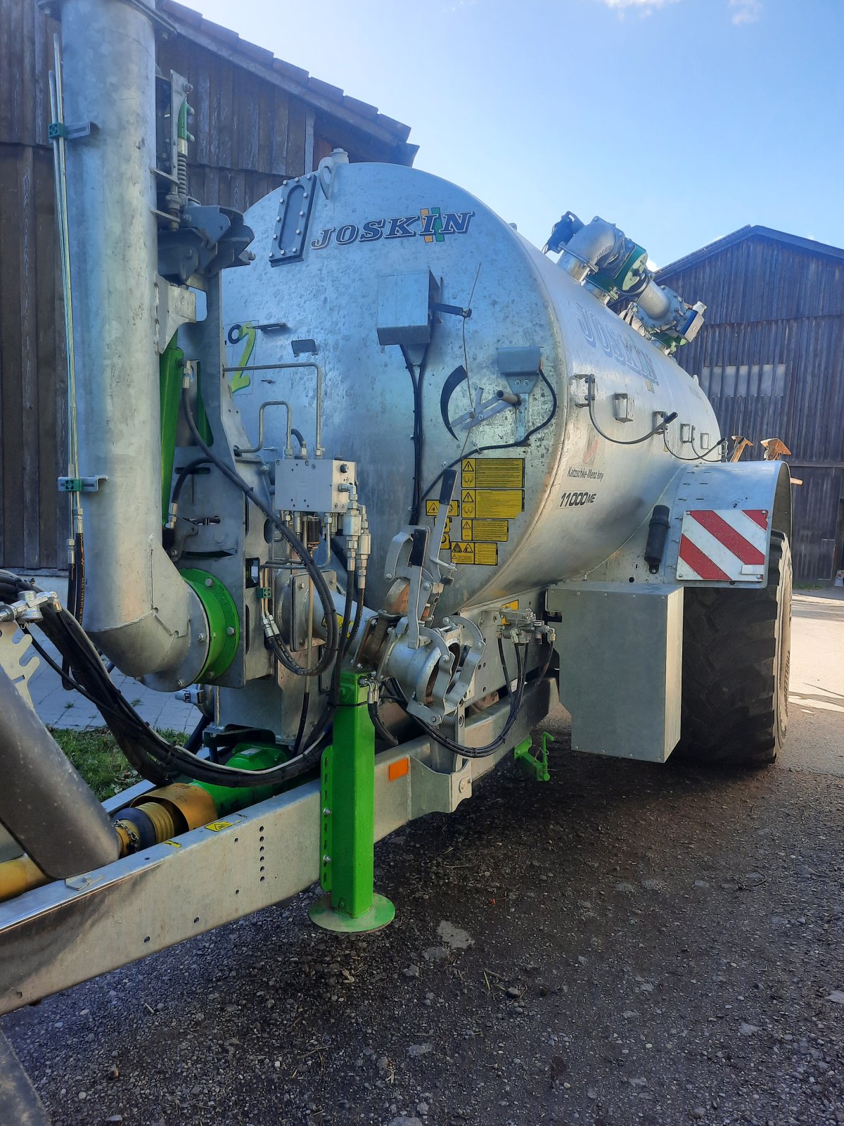 Pumpfass del tipo Joskin Modulo 2 11000 ME, Gebrauchtmaschine In Babenhausen (Immagine 2)