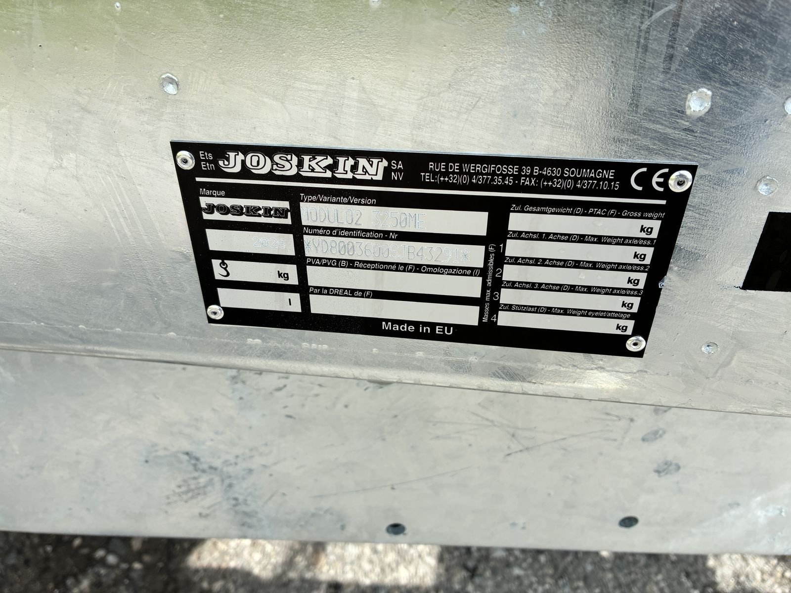 Pumpfass a típus Joskin Modulo 2-3250 ME, Gebrauchtmaschine ekkor: Villach (Kép 8)