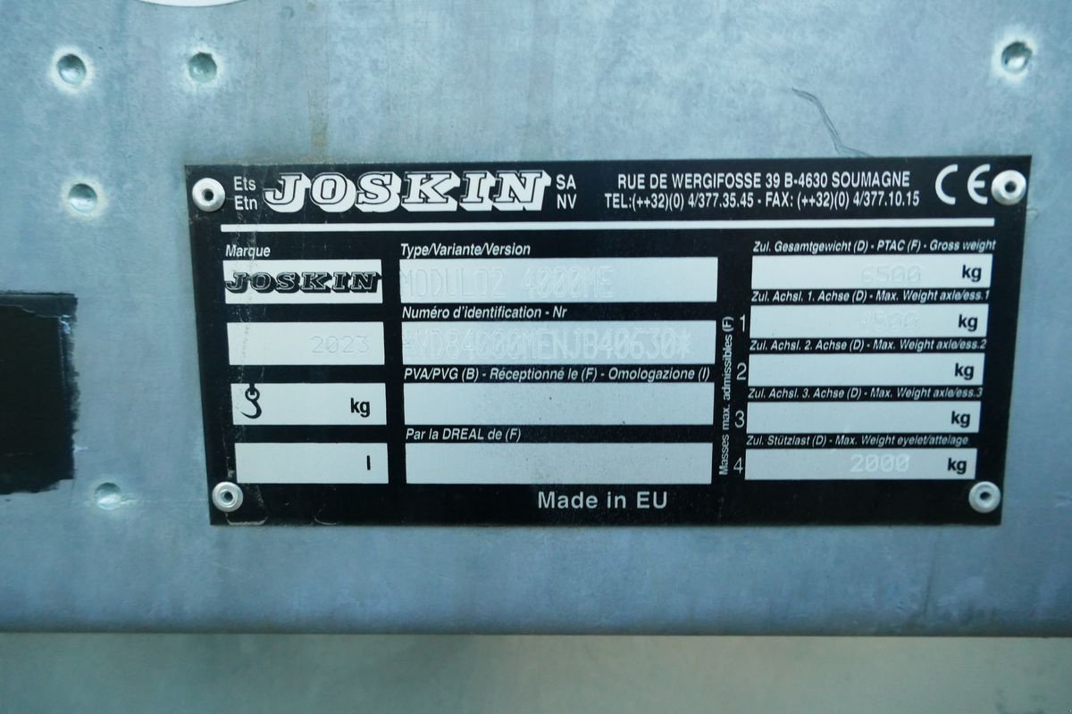 Pumpfass typu Joskin Modulo 2 4000 ME, Gebrauchtmaschine w Villach (Zdjęcie 11)