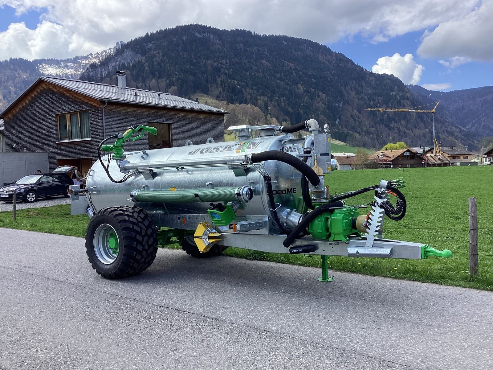 Pumpfass of the type Joskin Modulo 2 Kombifaß, Neumaschine in Bezau (Picture 27)