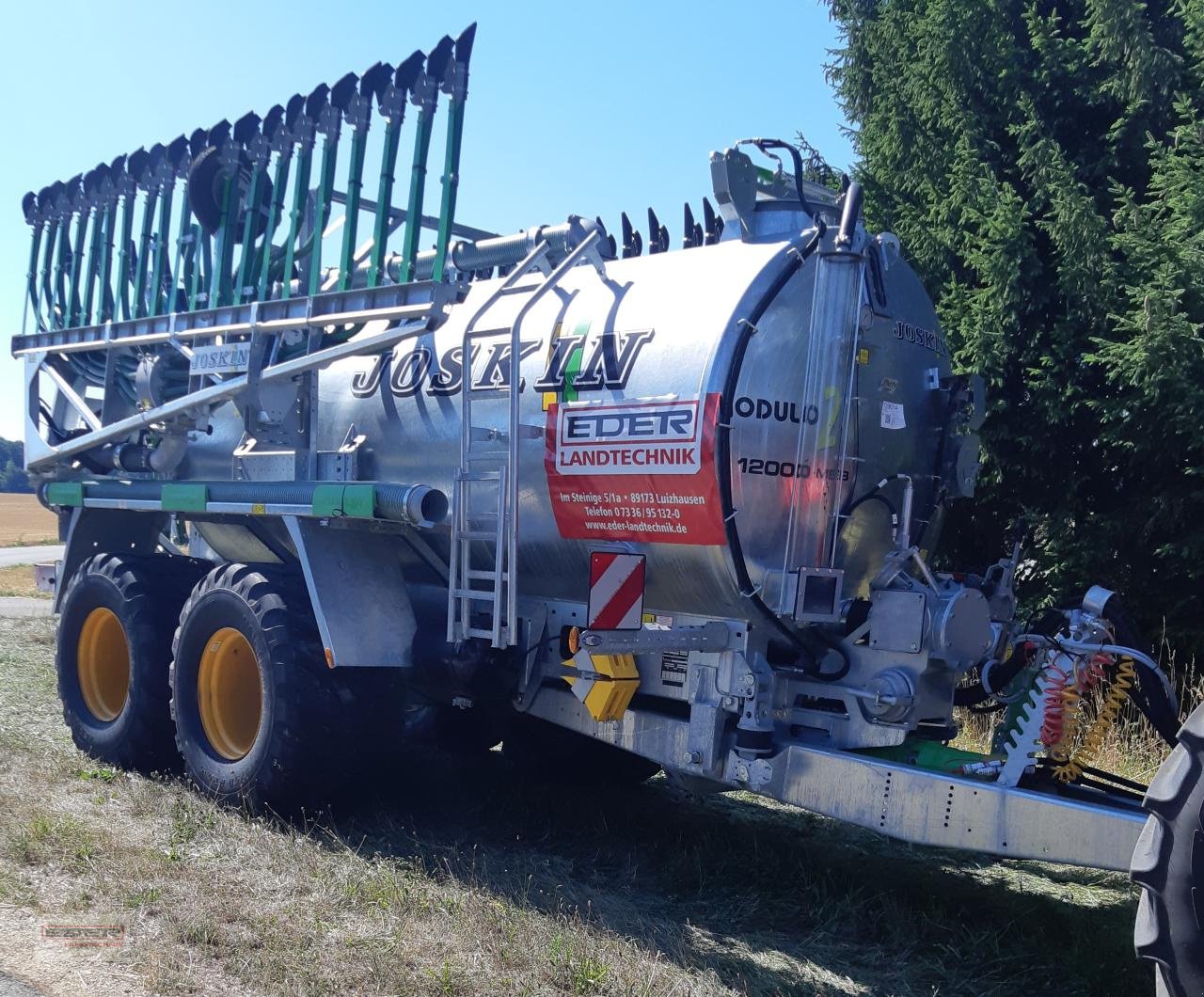 Pumpfass del tipo Joskin MODULO2 Güllefass 12000 MEB, Neumaschine In Luizhausen-Lonsee (Immagine 8)