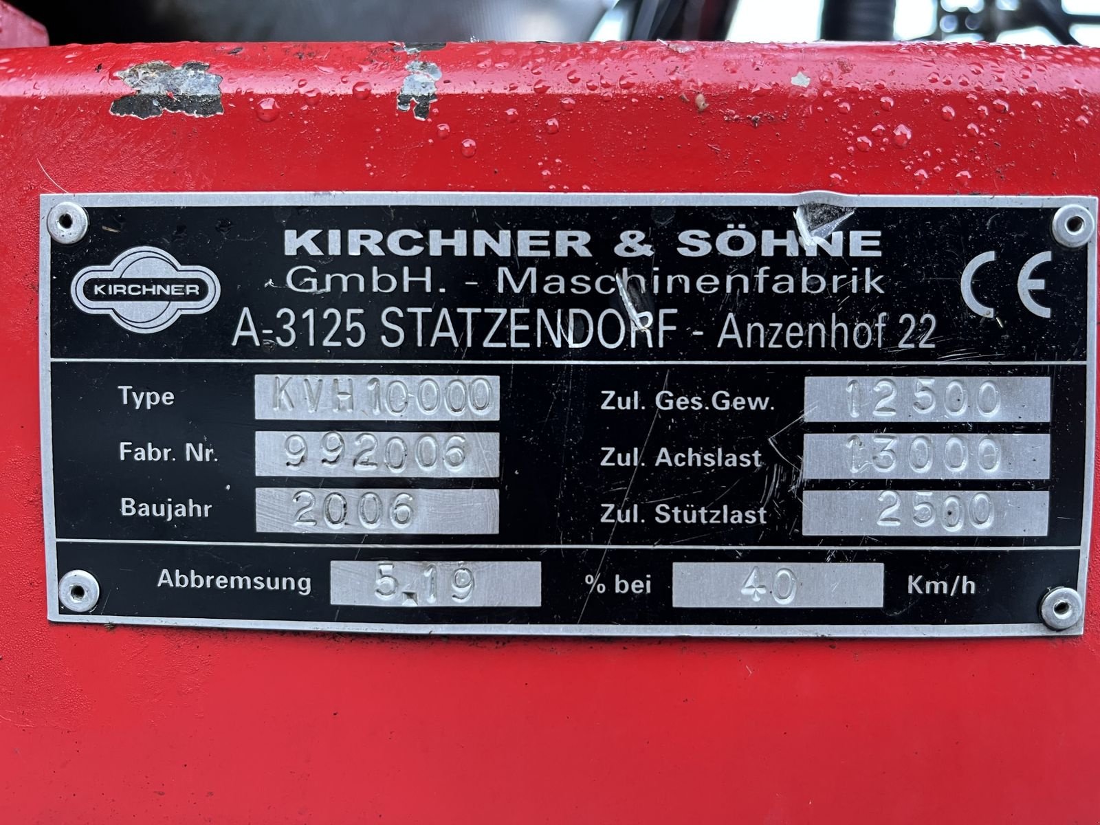 Pumpfass a típus Kirchner KVH 10000, Gebrauchtmaschine ekkor: Reith bei Kitzbühel (Kép 13)