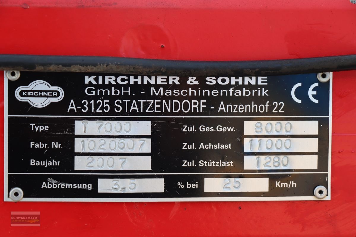 Pumpfass a típus Kirchner T 7000, Gebrauchtmaschine ekkor: Gampern (Kép 18)