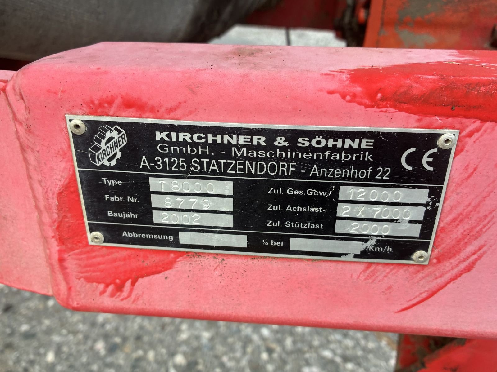 Pumpfass del tipo Kirchner T 8000, Gebrauchtmaschine In Villach (Immagine 8)