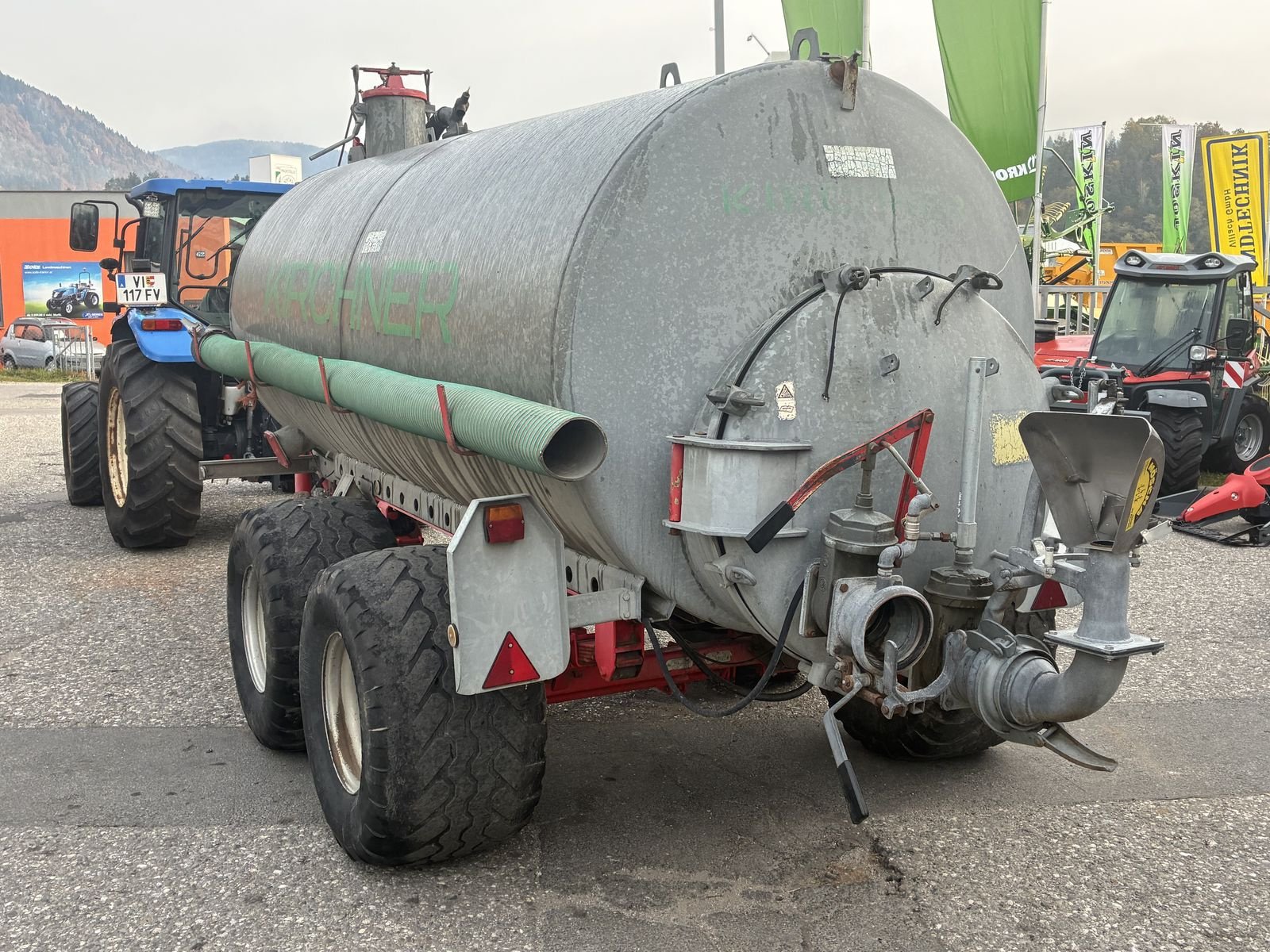 Pumpfass del tipo Kirchner T 8000, Gebrauchtmaschine In Villach (Immagine 3)