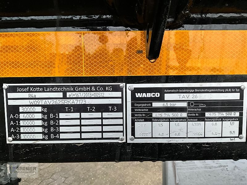 Pumpfass typu Kotte KOTTE GARANT TAV 26, Vorführmaschine v Asendorf (Obrázek 13)