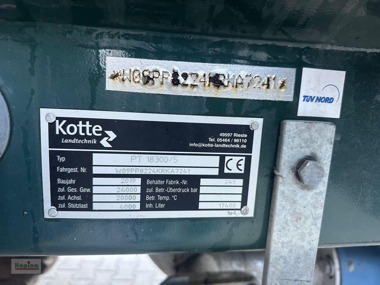 Pumpfass του τύπου Kotte PT18300/5, Gebrauchtmaschine σε Bakum (Φωτογραφία 20)