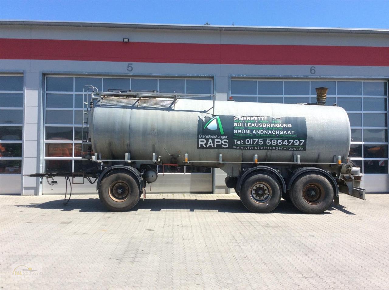 Pumpfass typu Lindner TAH 225 S/G, Gebrauchtmaschine v Pfreimd (Obrázek 1)