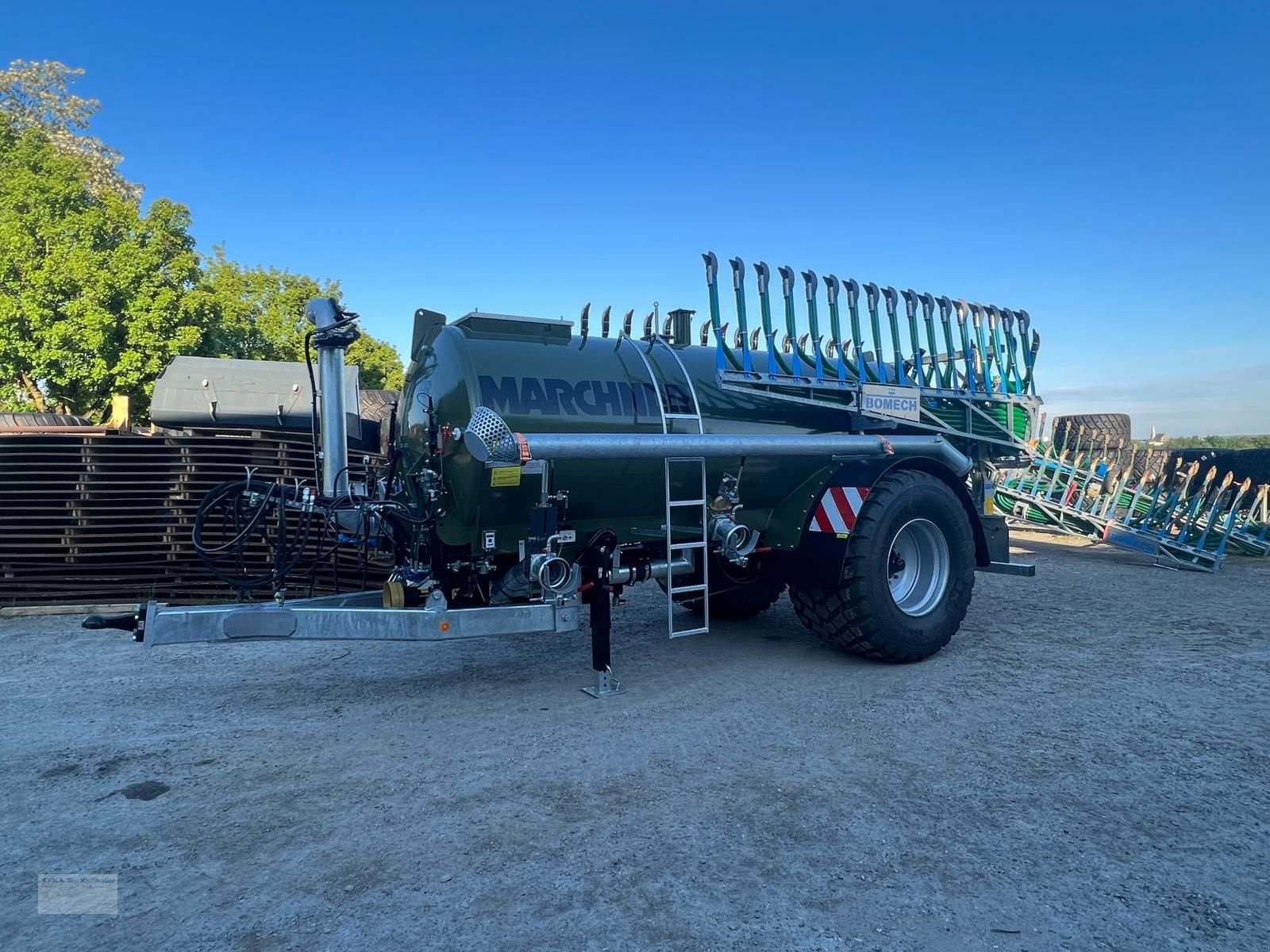 Pumpfass a típus Marchner Marchner PFW 9000 L, Neumaschine ekkor: Erlbach (Kép 1)