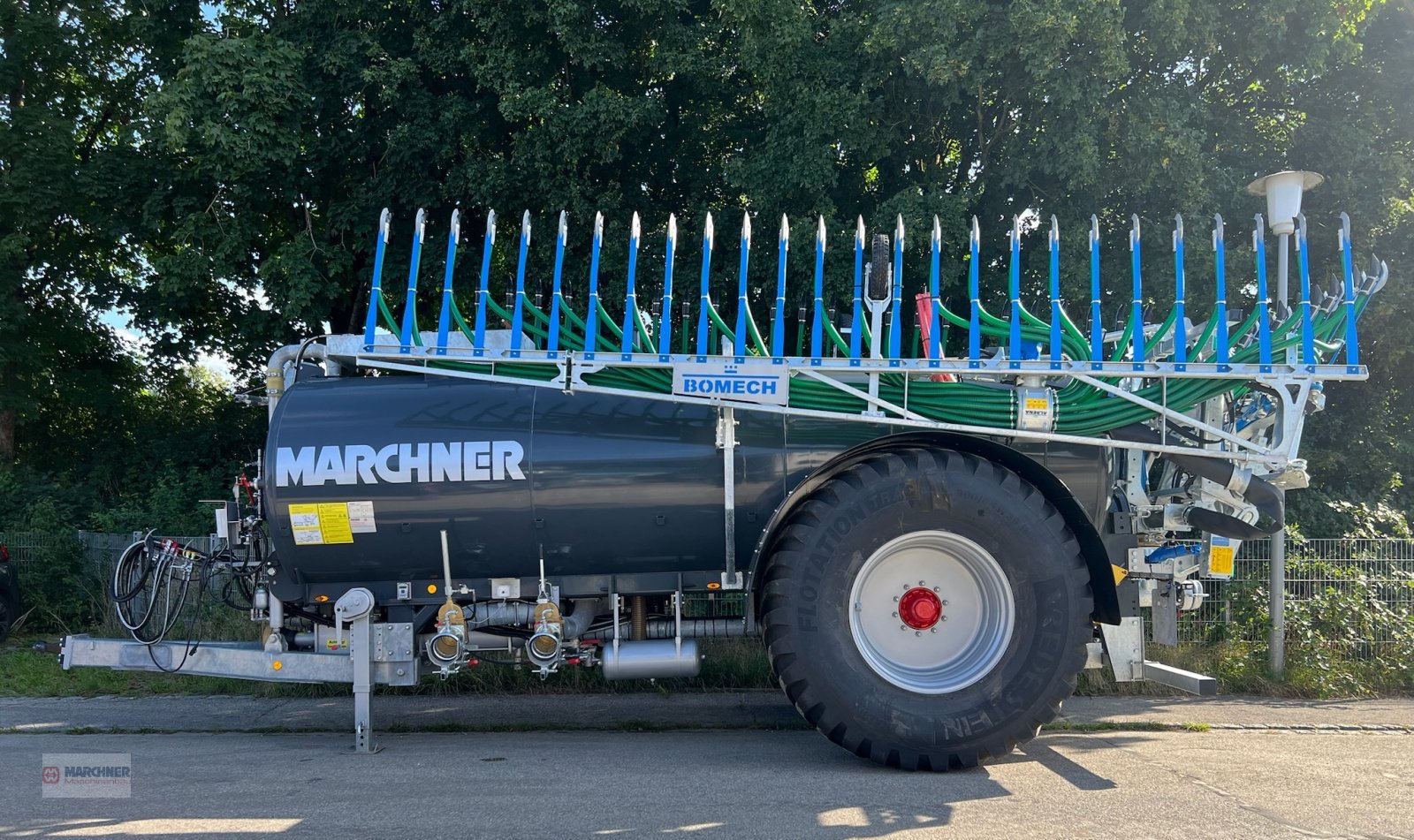 Pumpfass del tipo Marchner PFW 11 000 L, Neumaschine In Winhöring (Immagine 1)