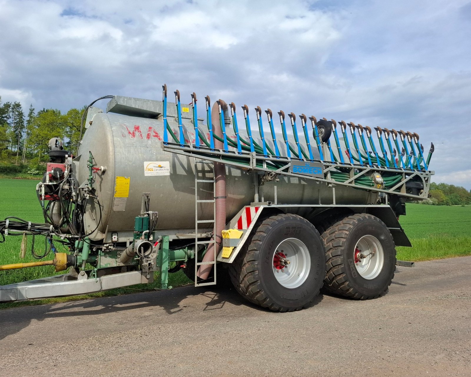 Pumpfass van het type Marchner Pumptankwagen, Gebrauchtmaschine in Neustadt am Kulm (Foto 3)
