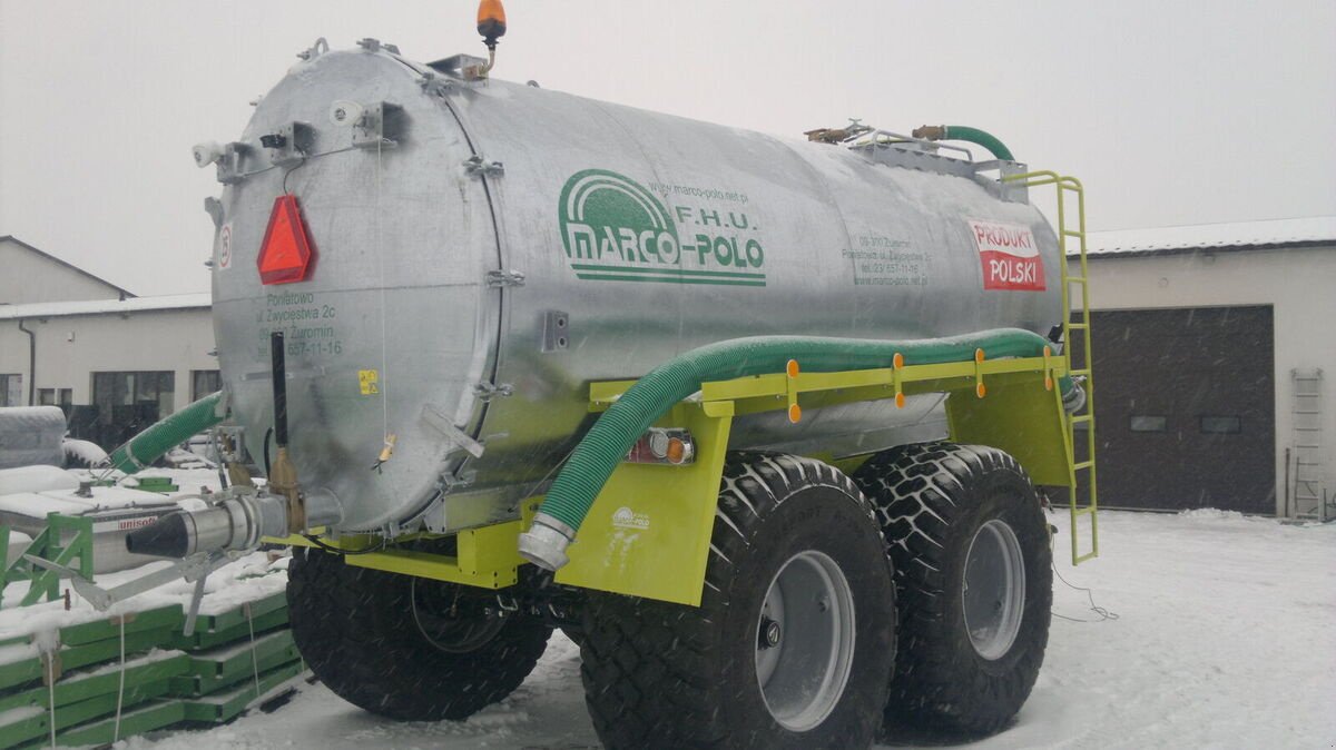 Pumpfass des Typs Marco-Polo Güllefass / slurry tanker 20 000 L, Neumaschine in Michałowo (Bild 8)