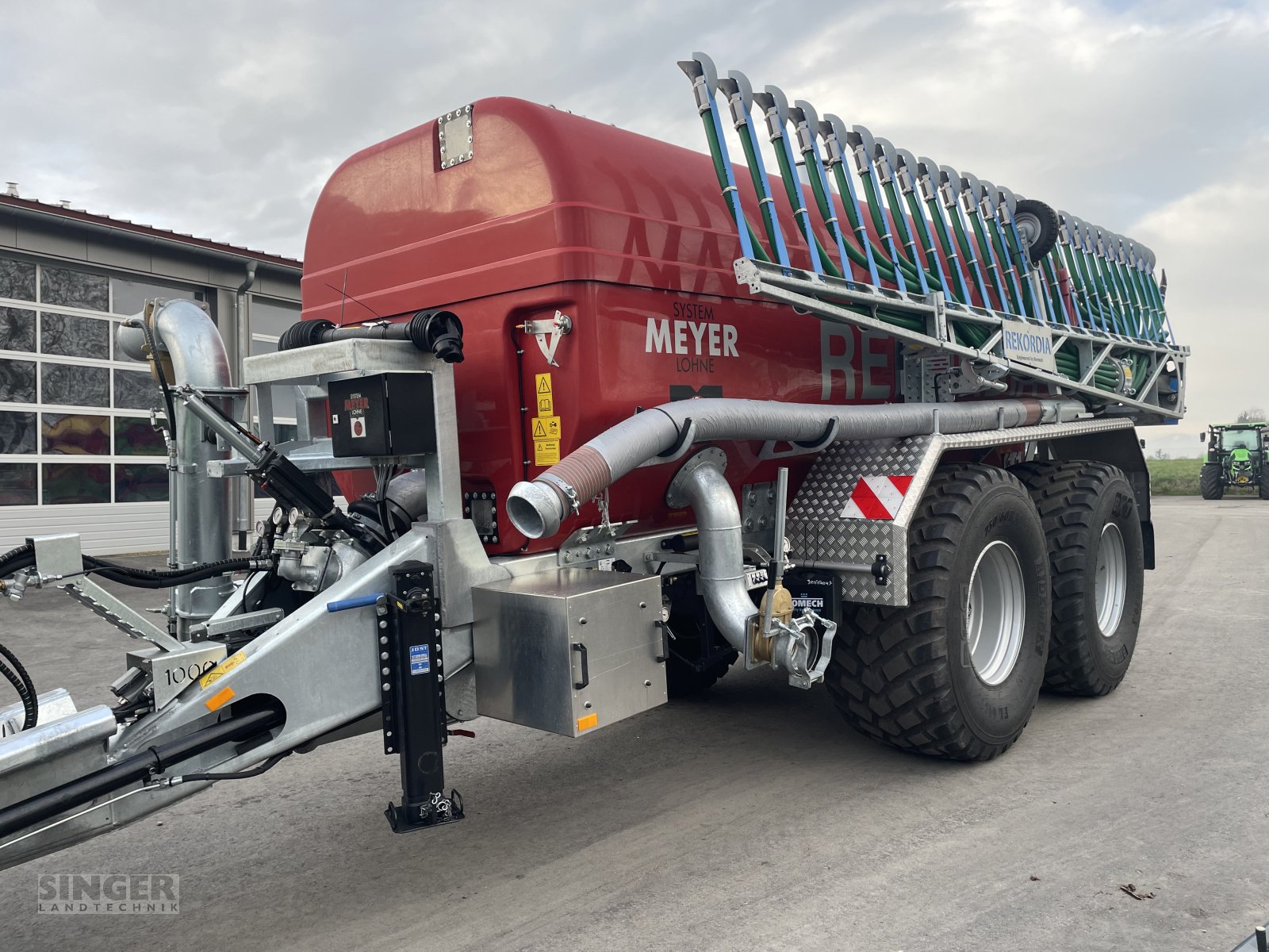 Pumpfass typu Meyer-Lohne MLS 16000 mit Bomech Farmer 15, Neumaschine w Ebenhofen (Zdjęcie 10)