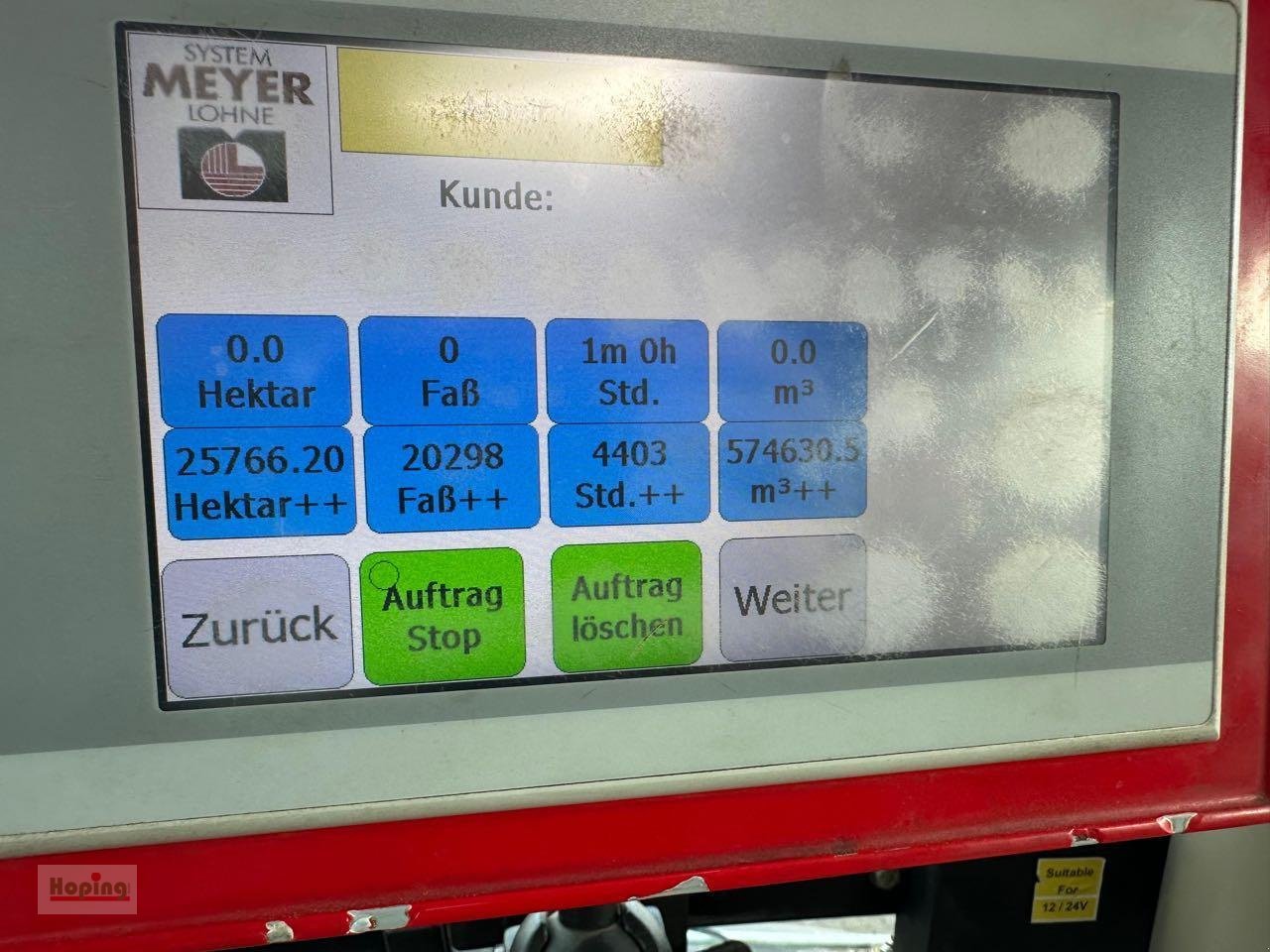 Pumpfass типа Meyer-Lohne MXXL 30.000, Gebrauchtmaschine в Bakum (Фотография 18)