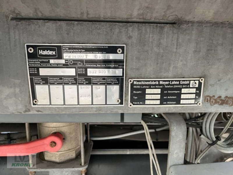 Pumpfass del tipo Meyer-Lohne PW 18000 T, Gebrauchtmaschine In Spelle (Immagine 15)